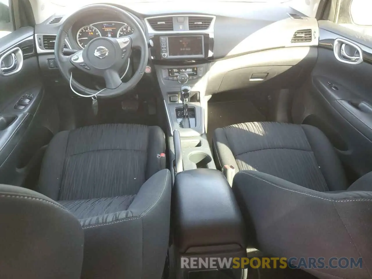 8 Photograph of a damaged car 3N1AB7AP9KY291371 NISSAN SENTRA 2019