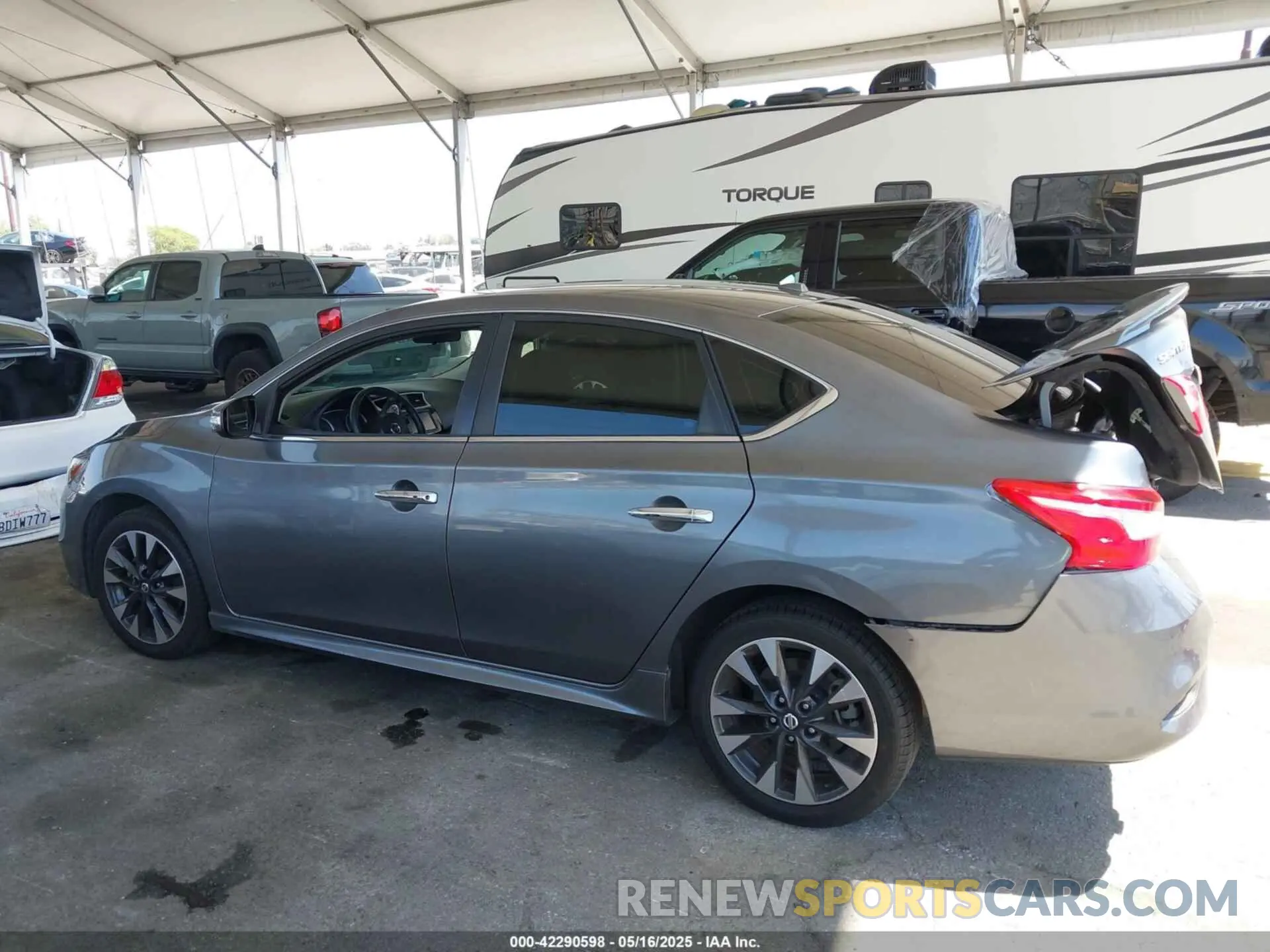 14 Фотография поврежденного автомобиля 3N1AB7AP9KY304295 NISSAN SENTRA 2019