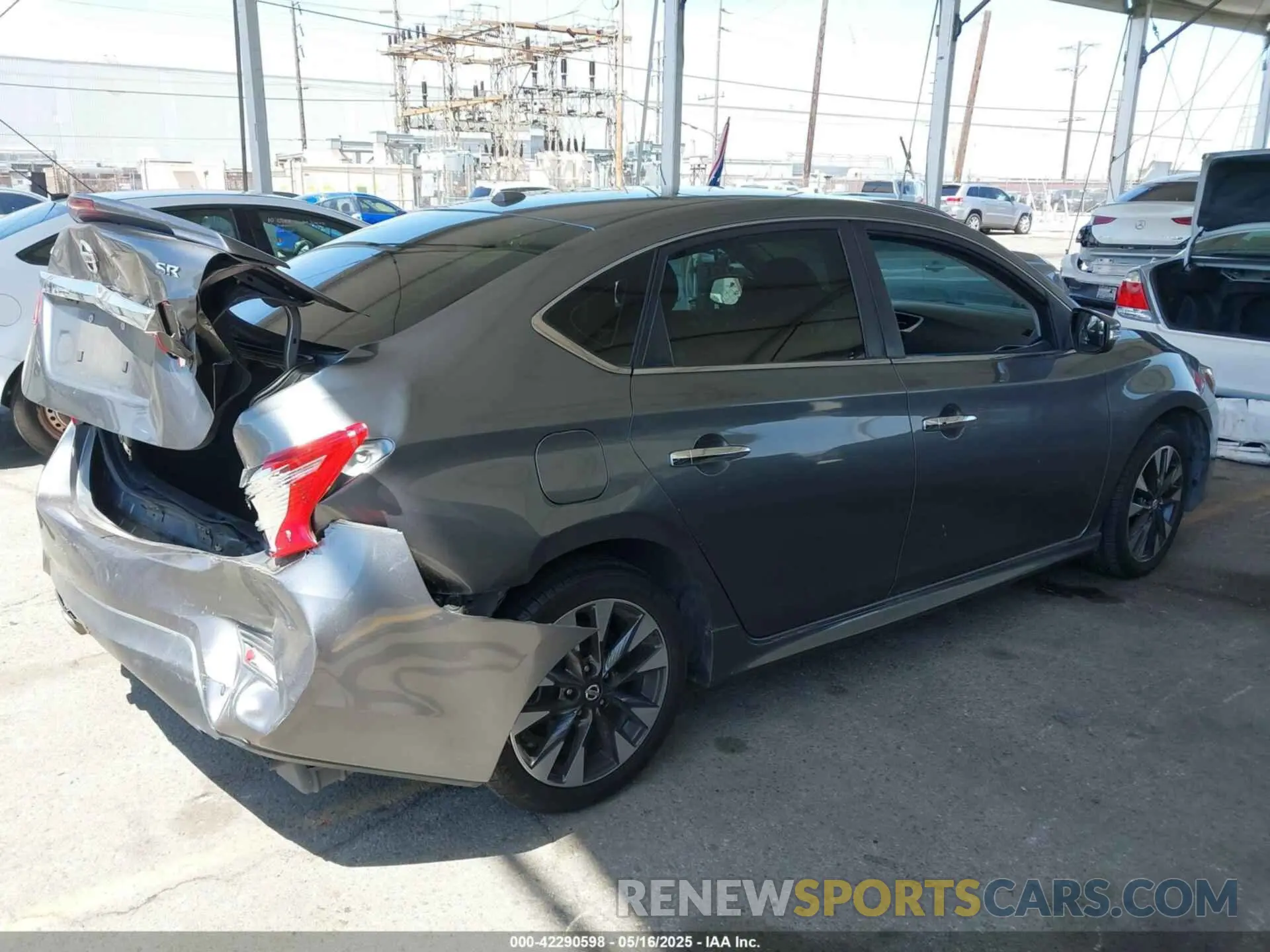 4 Фотография поврежденного автомобиля 3N1AB7AP9KY304295 NISSAN SENTRA 2019