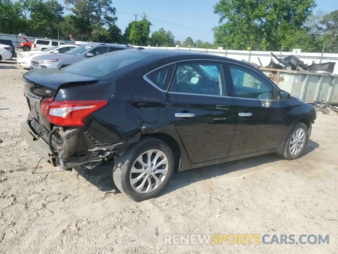 3 Photograph of a damaged car 3N1AB7AP9KY328631 NISSAN SENTRA 2019