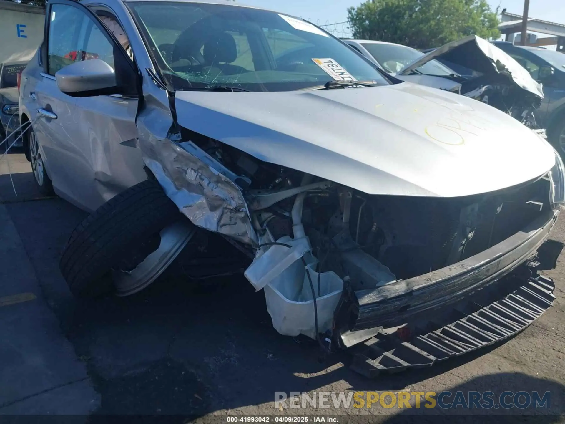 12 Photograph of a damaged car 3N1AB7AP9KY335496 NISSAN SENTRA 2019