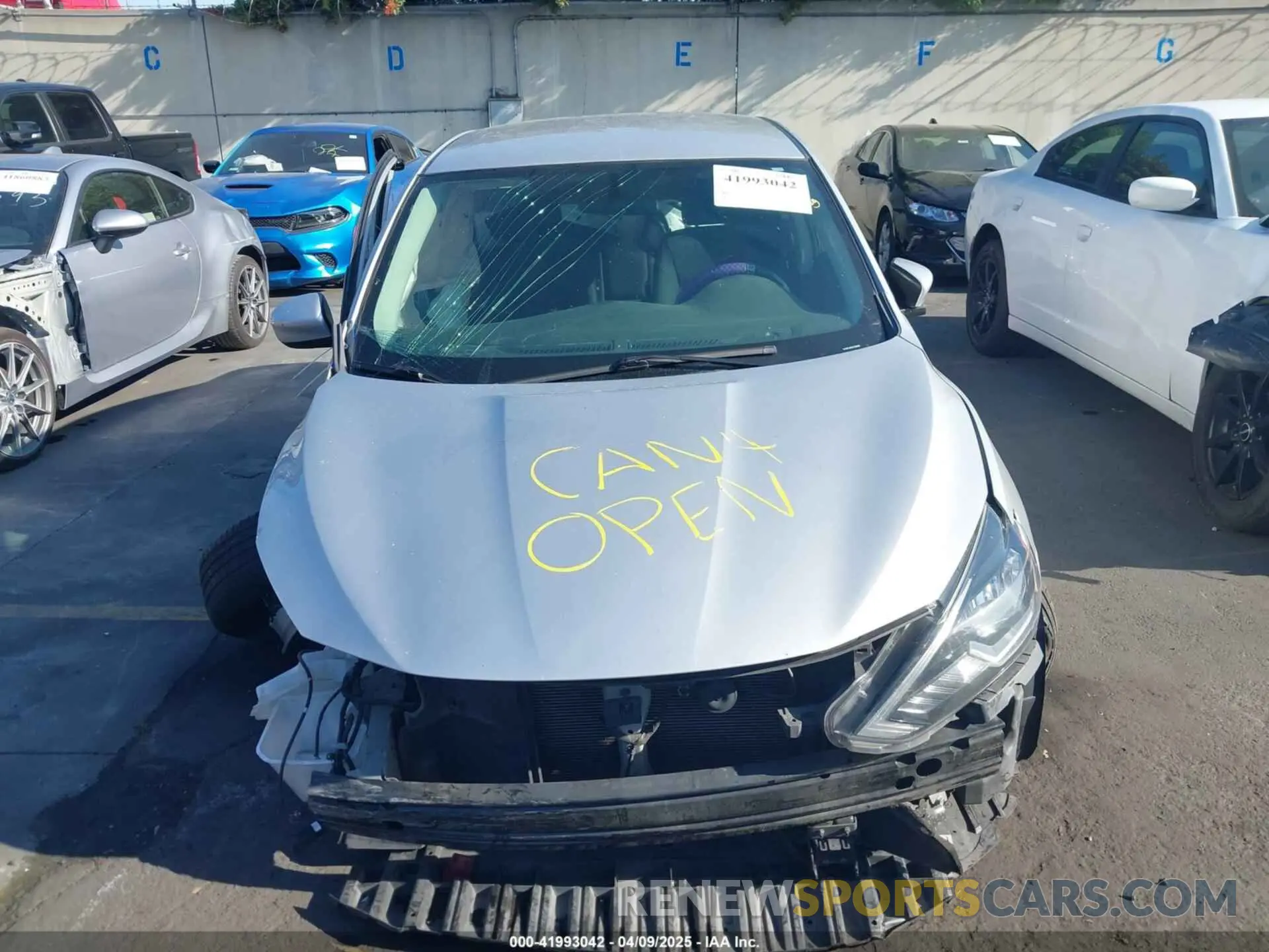 13 Photograph of a damaged car 3N1AB7AP9KY335496 NISSAN SENTRA 2019