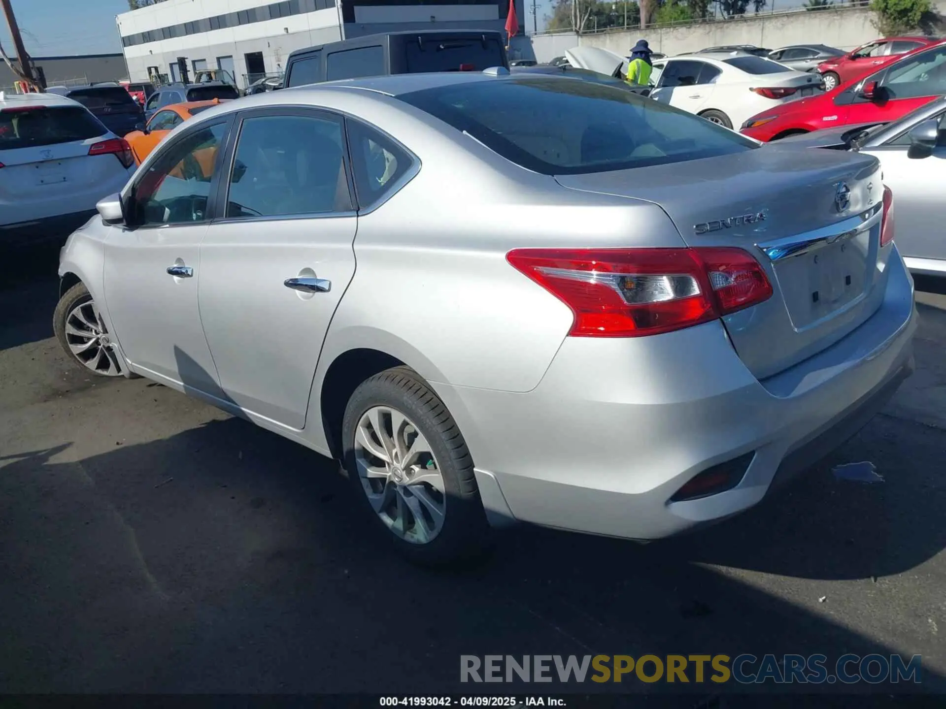 3 Photograph of a damaged car 3N1AB7AP9KY335496 NISSAN SENTRA 2019