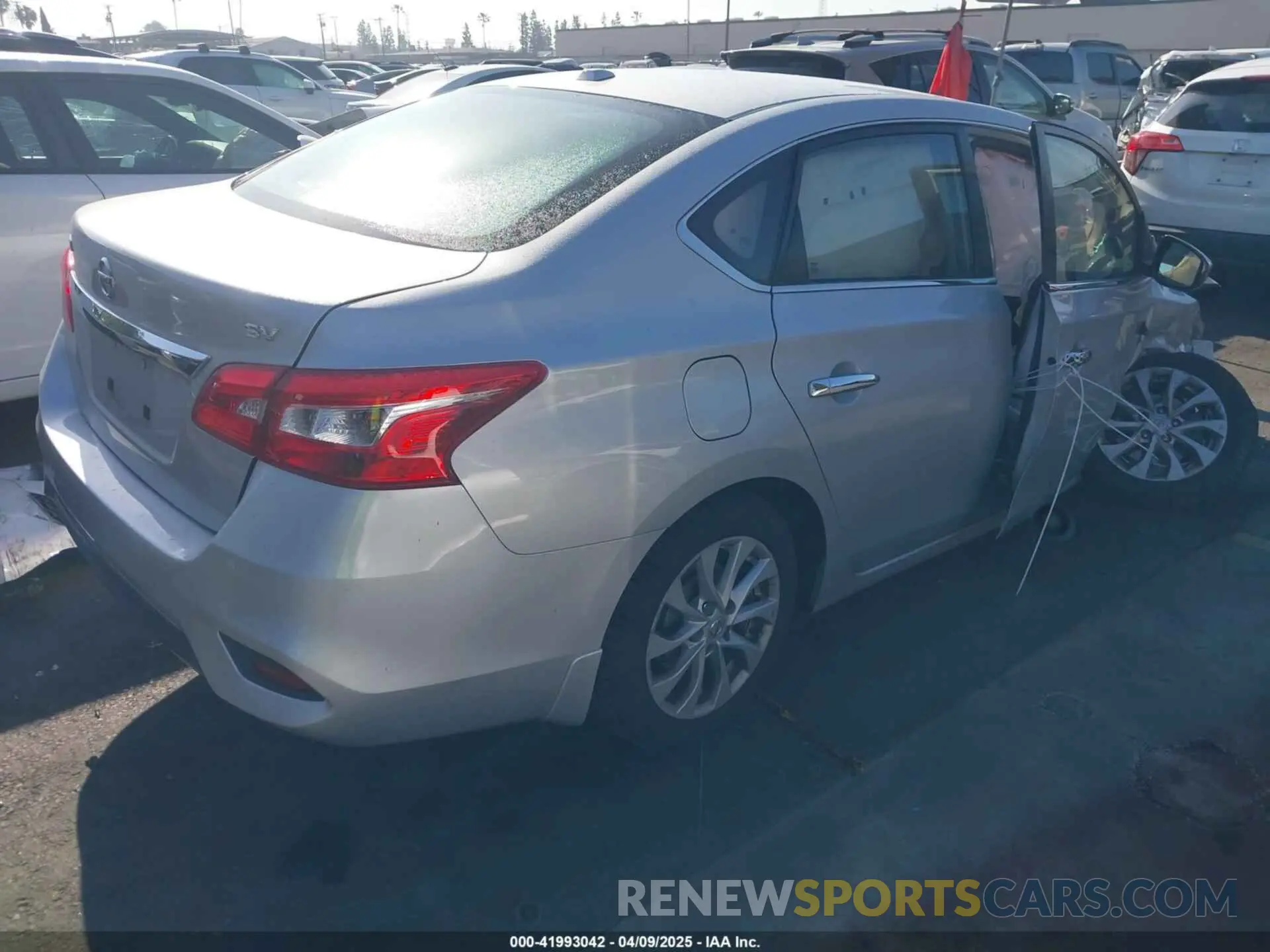 4 Photograph of a damaged car 3N1AB7AP9KY335496 NISSAN SENTRA 2019