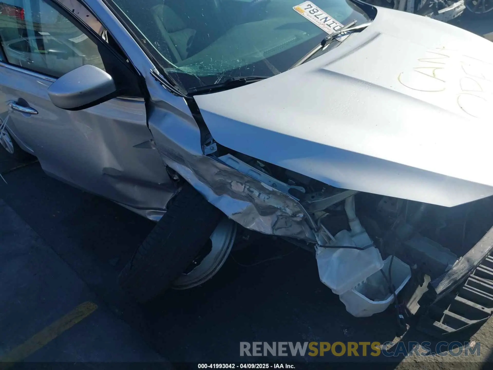 6 Photograph of a damaged car 3N1AB7AP9KY335496 NISSAN SENTRA 2019