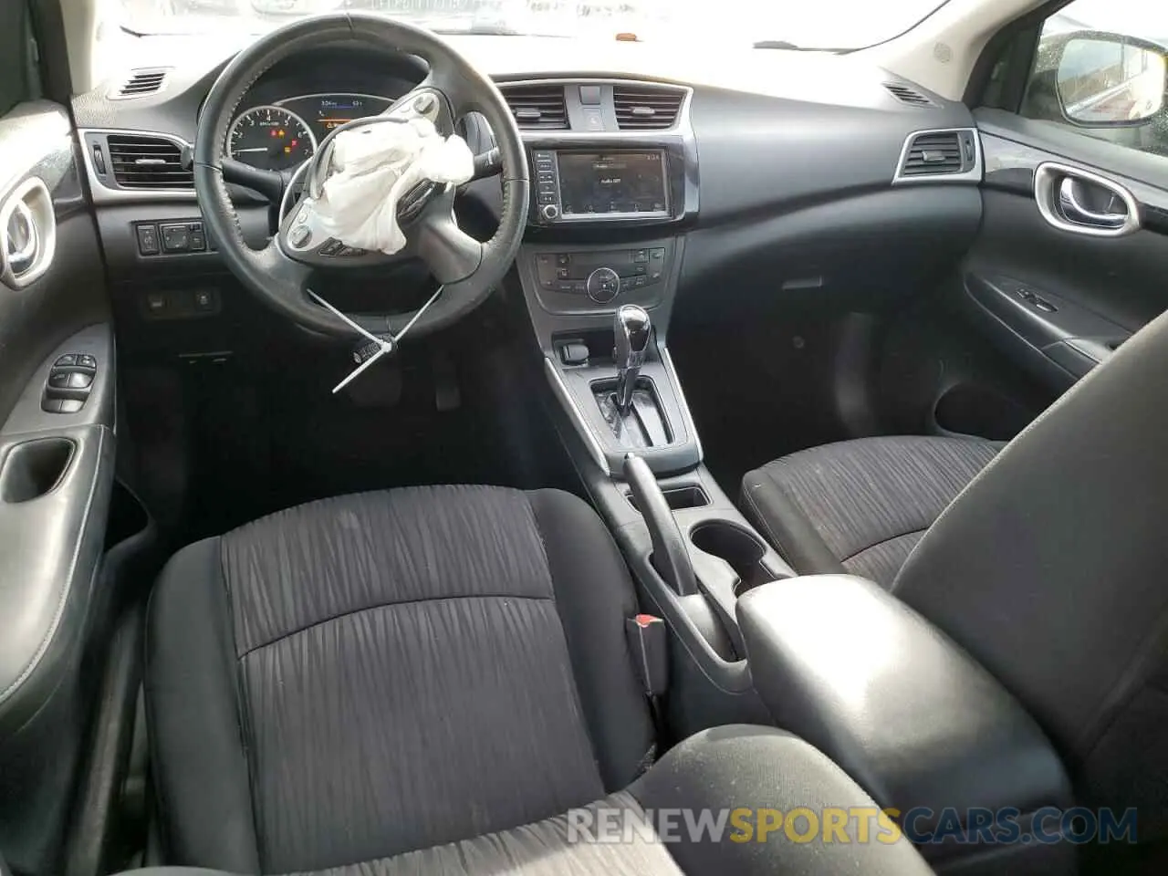 8 Photograph of a damaged car 3N1AB7AP9KY349883 NISSAN SENTRA 2019