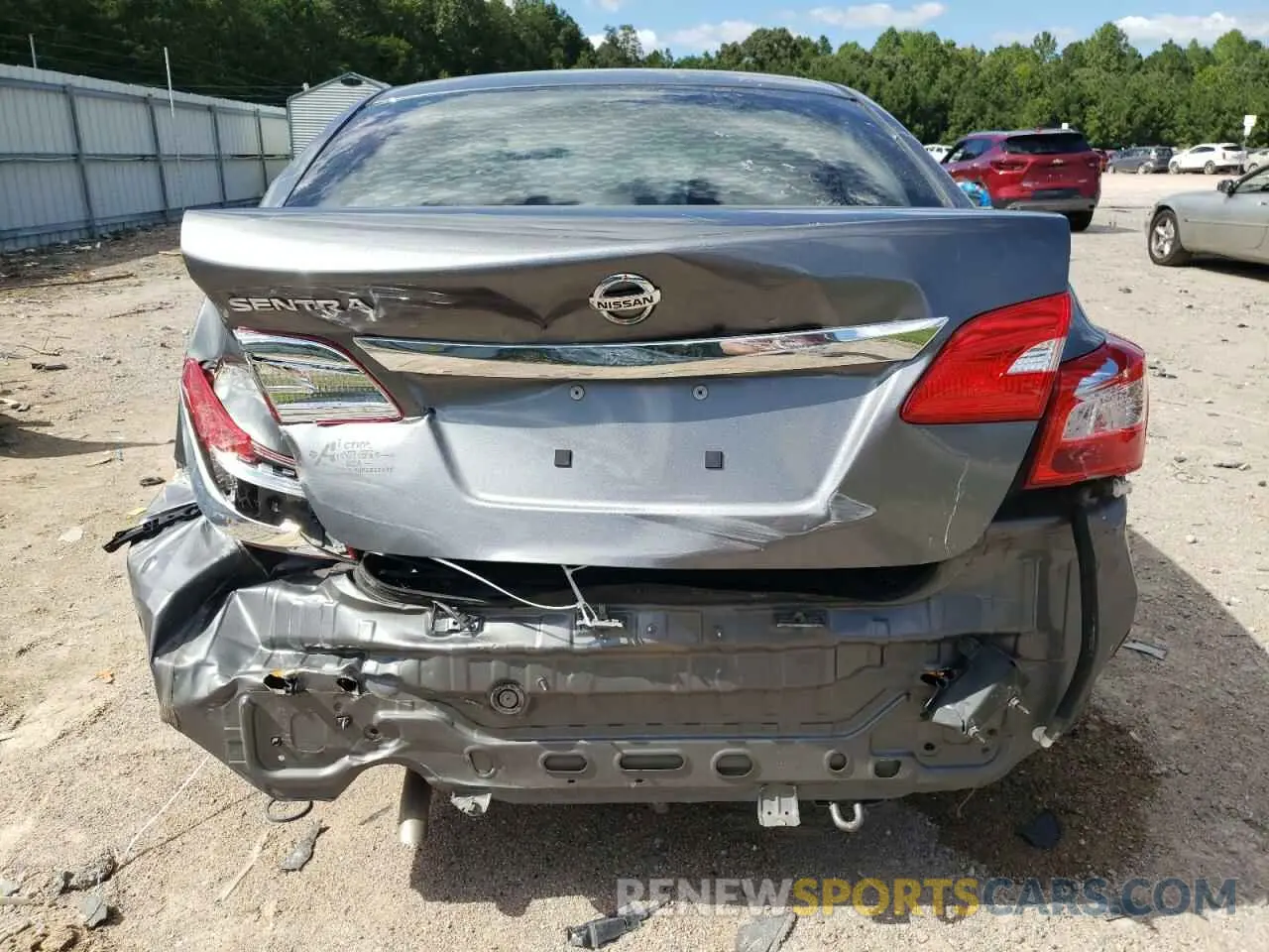 6 Photograph of a damaged car 3N1AB7AP9KY352234 NISSAN SENTRA 2019