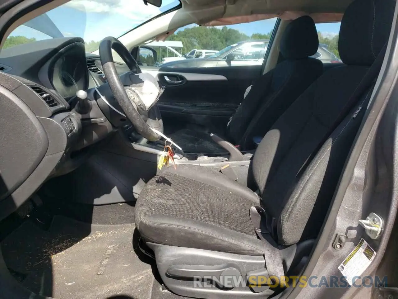 7 Photograph of a damaged car 3N1AB7AP9KY352234 NISSAN SENTRA 2019