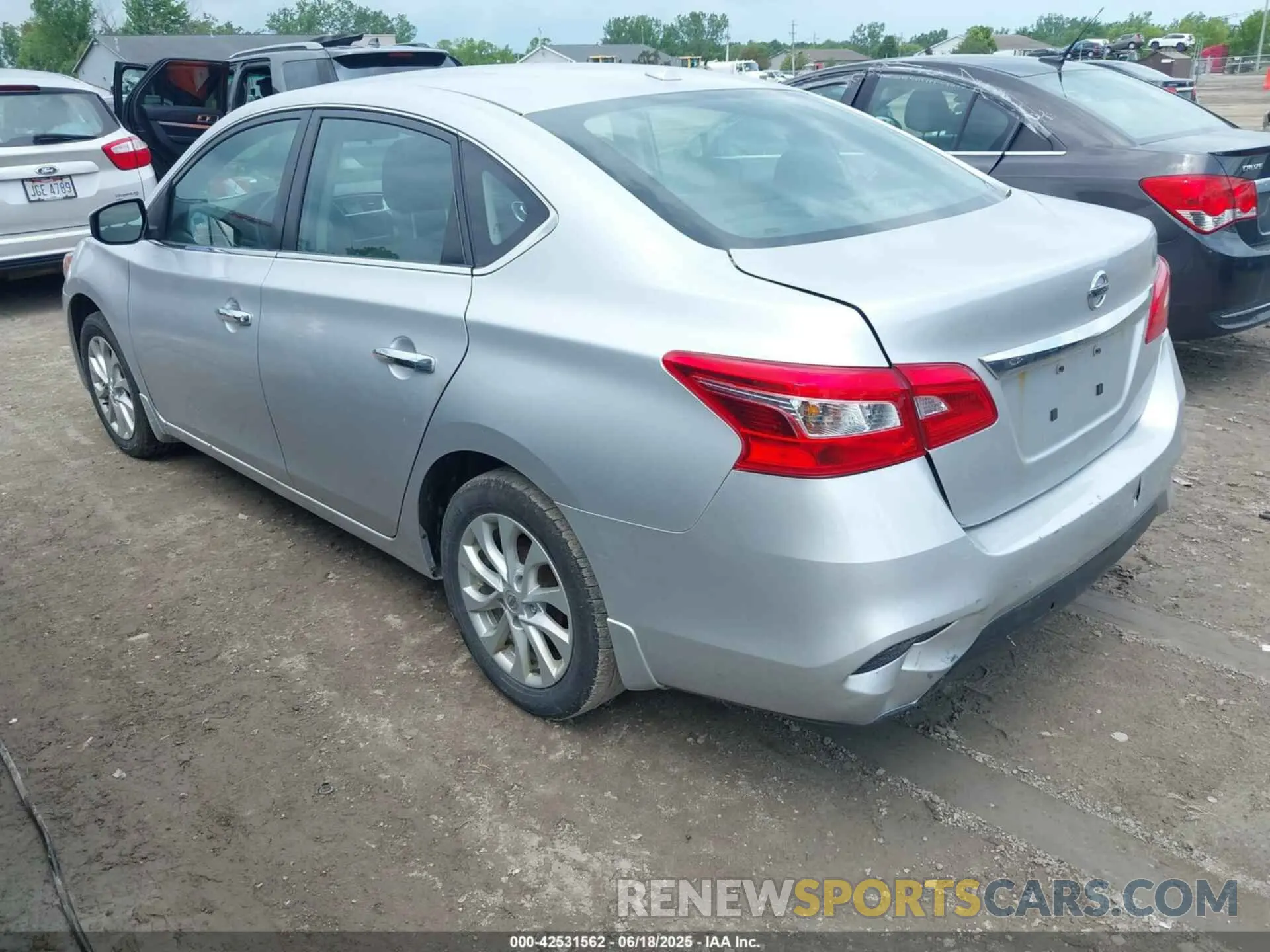 3 Photograph of a damaged car 3N1AB7AP9KY360768 NISSAN SENTRA 2019