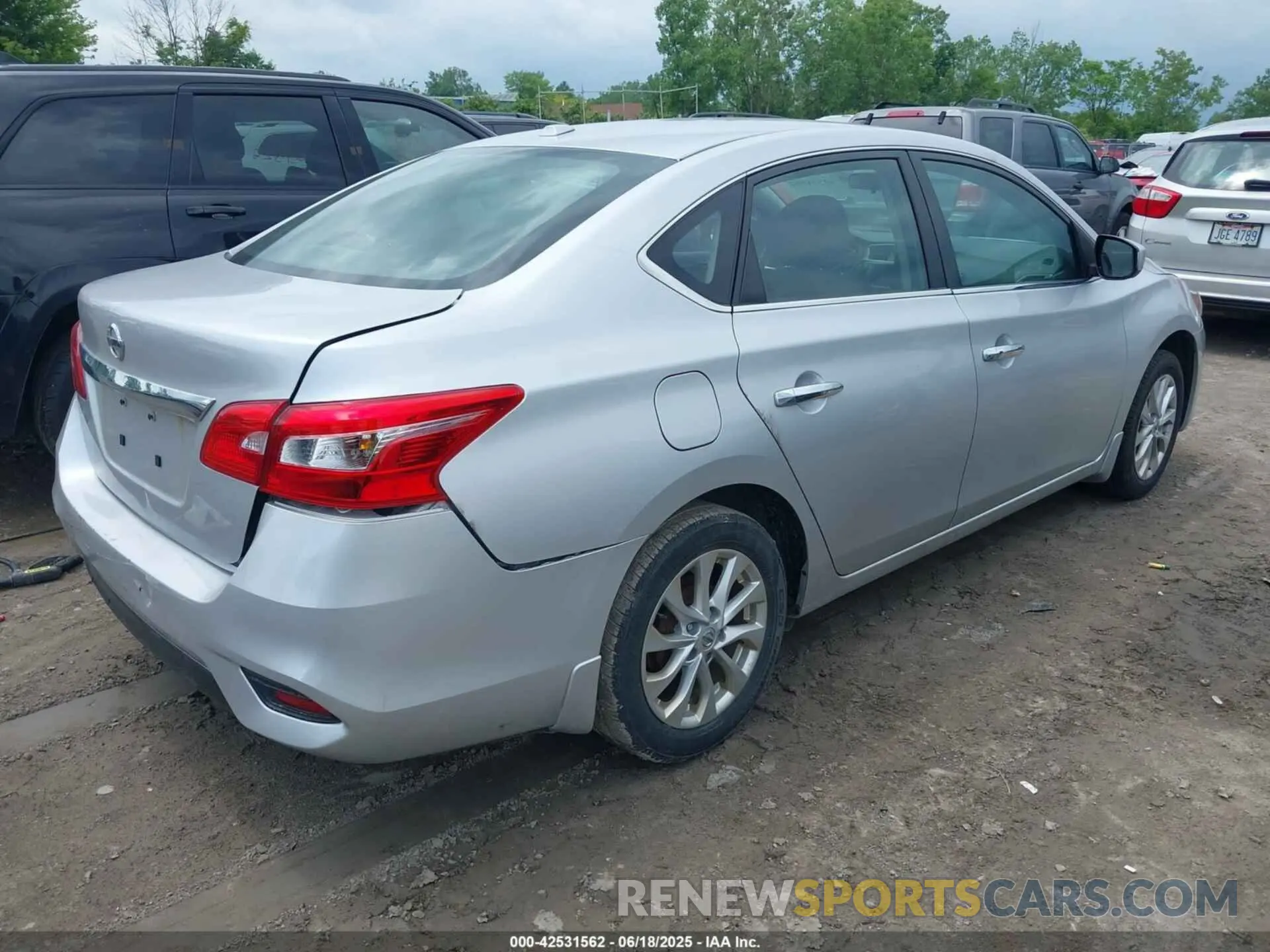 4 Photograph of a damaged car 3N1AB7AP9KY360768 NISSAN SENTRA 2019