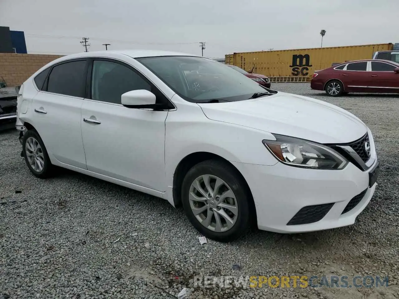 4 Фотография поврежденного автомобиля 3N1AB7AP9KY404722 NISSAN SENTRA 2019
