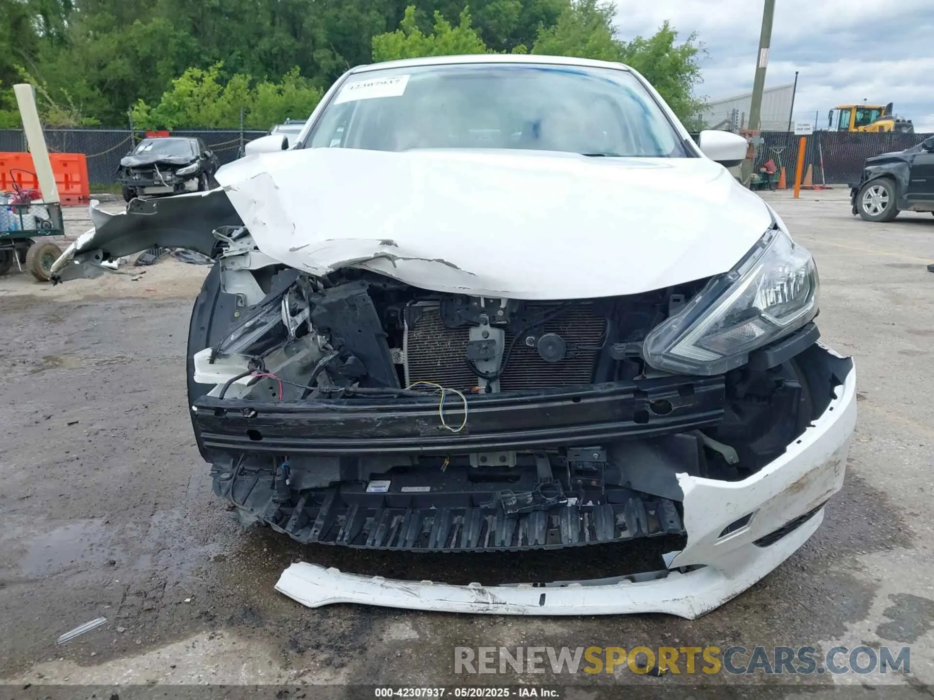 6 Photograph of a damaged car 3N1AB7AP9KY437963 NISSAN SENTRA 2019