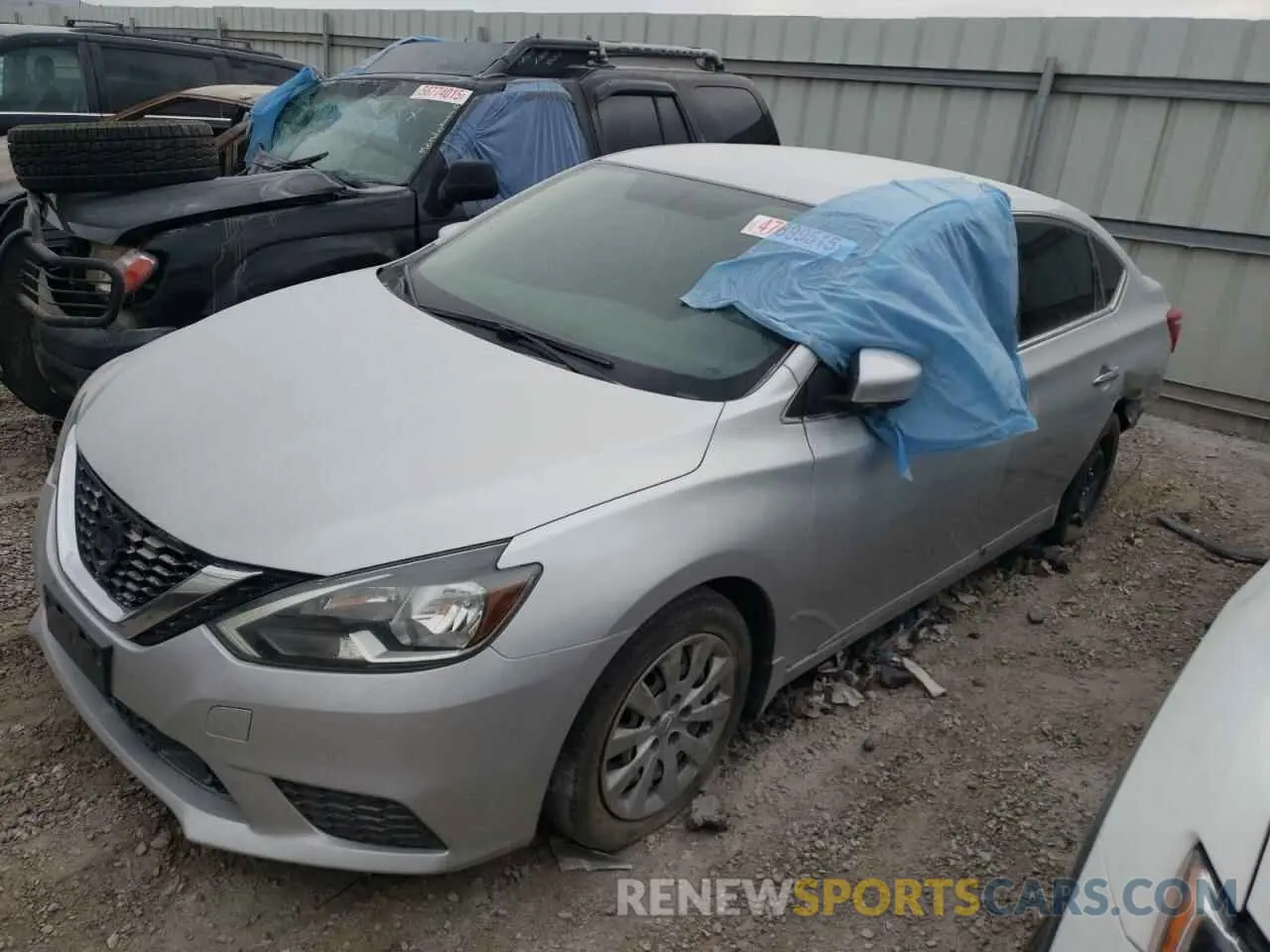 1 Фотография поврежденного автомобиля 3N1AB7AP9KY450129 NISSAN SENTRA 2019