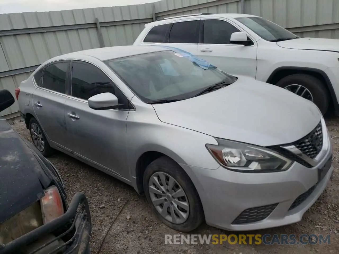 4 Фотография поврежденного автомобиля 3N1AB7AP9KY450129 NISSAN SENTRA 2019