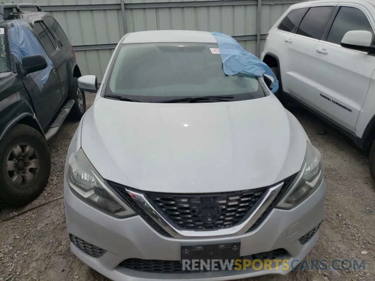 5 Фотография поврежденного автомобиля 3N1AB7AP9KY450129 NISSAN SENTRA 2019