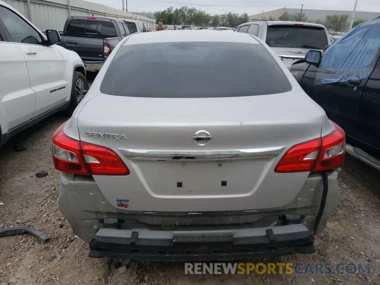 6 Фотография поврежденного автомобиля 3N1AB7AP9KY450129 NISSAN SENTRA 2019