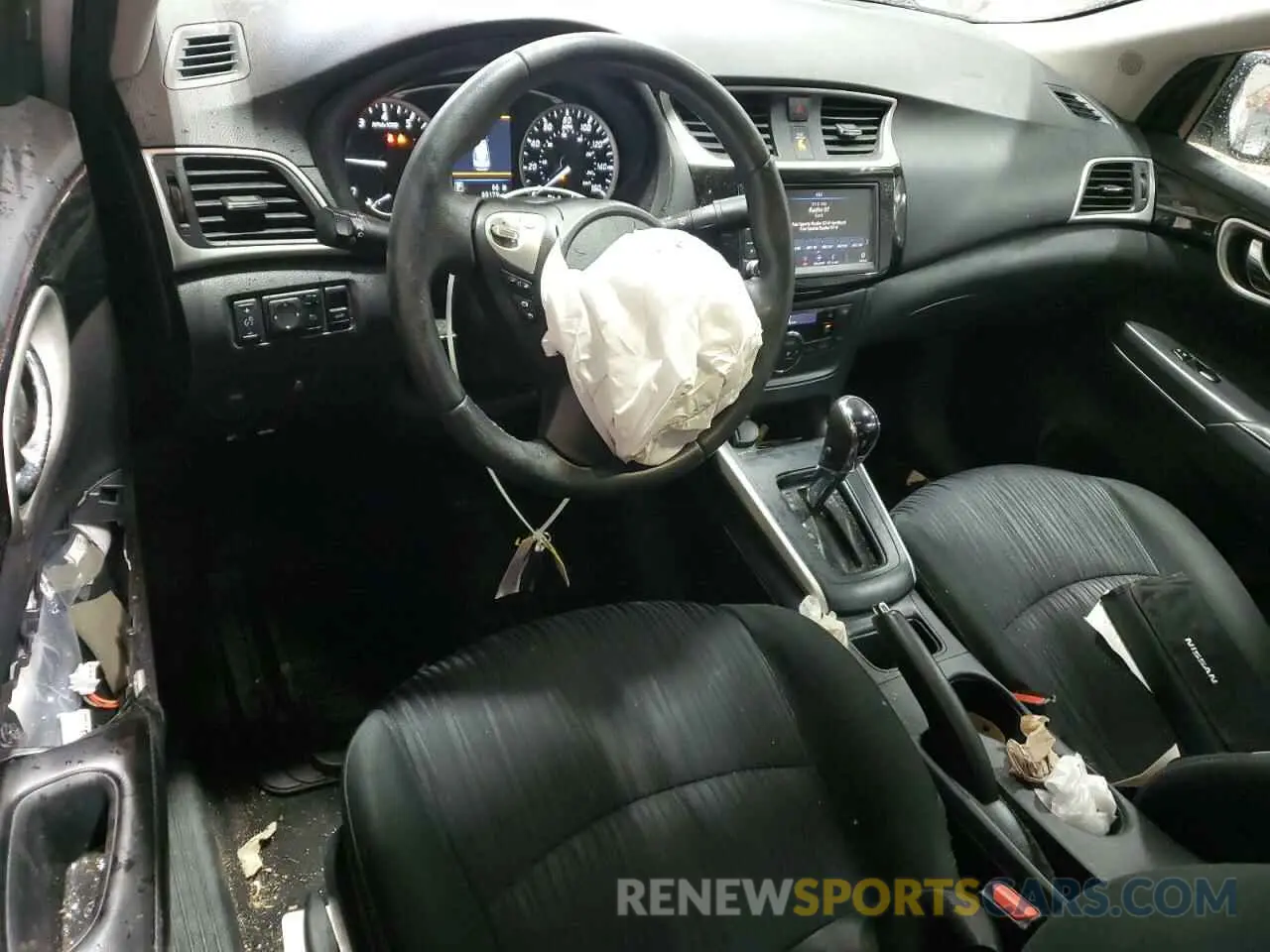 8 Photograph of a damaged car 3N1AB7AP9KY457047 NISSAN SENTRA 2019