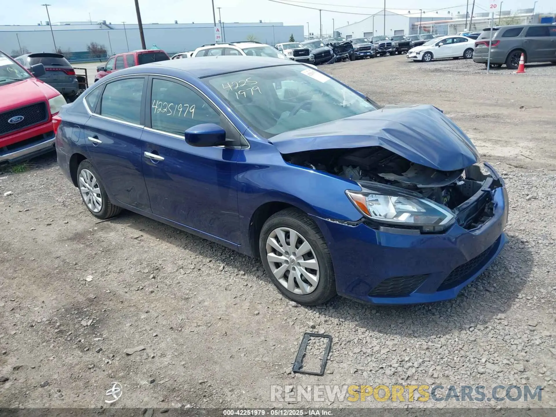 1 Фотография поврежденного автомобиля 3N1AB7APOKY367804 NISSAN SENTRA 2019
