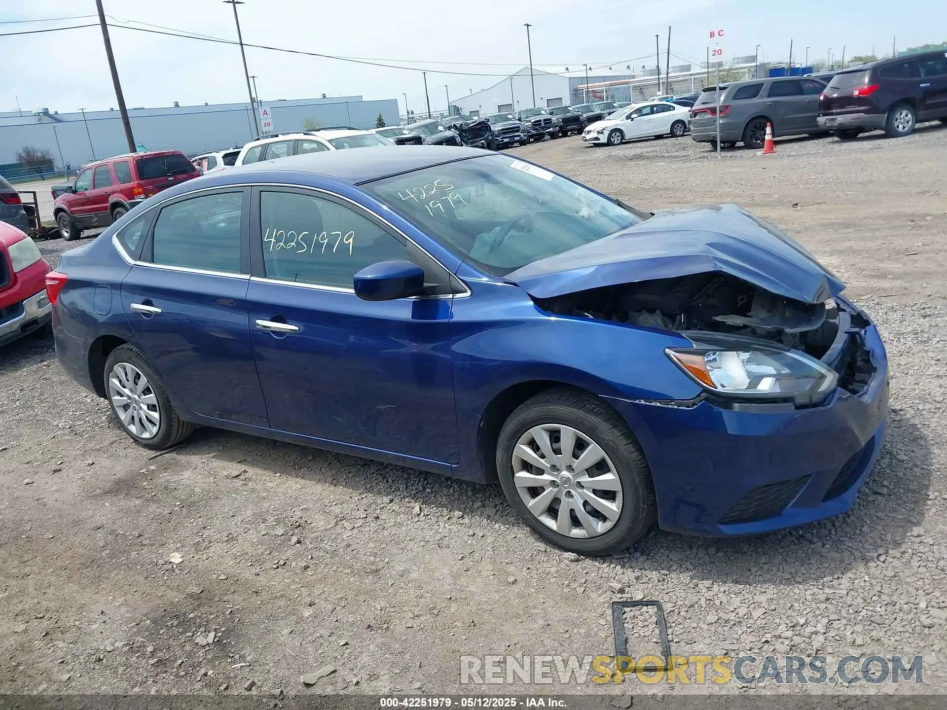 13 Фотография поврежденного автомобиля 3N1AB7APOKY367804 NISSAN SENTRA 2019