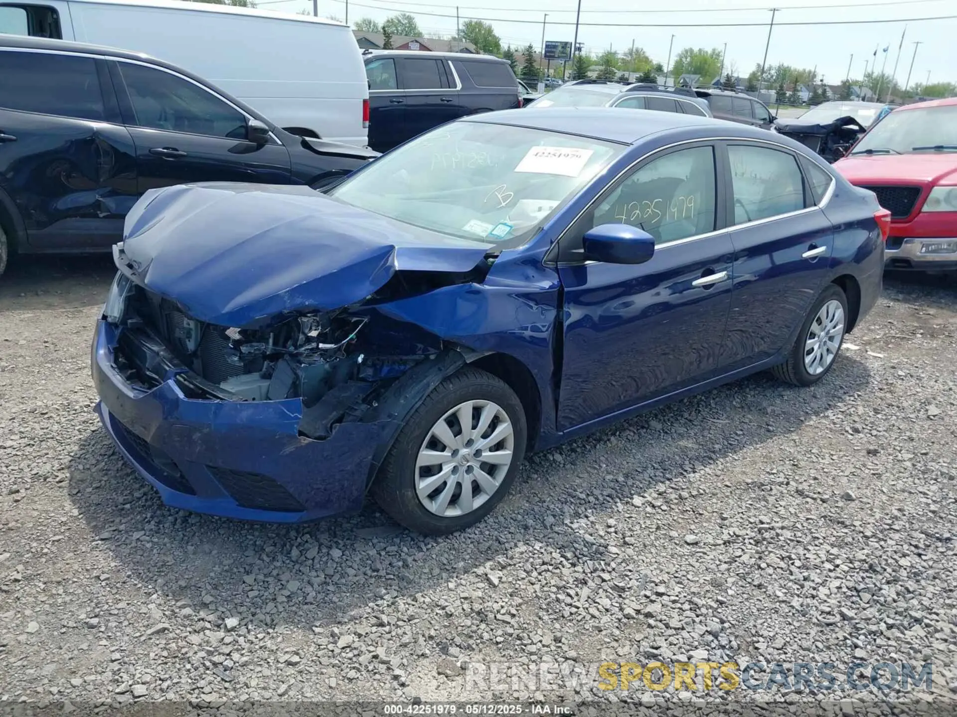2 Фотография поврежденного автомобиля 3N1AB7APOKY367804 NISSAN SENTRA 2019