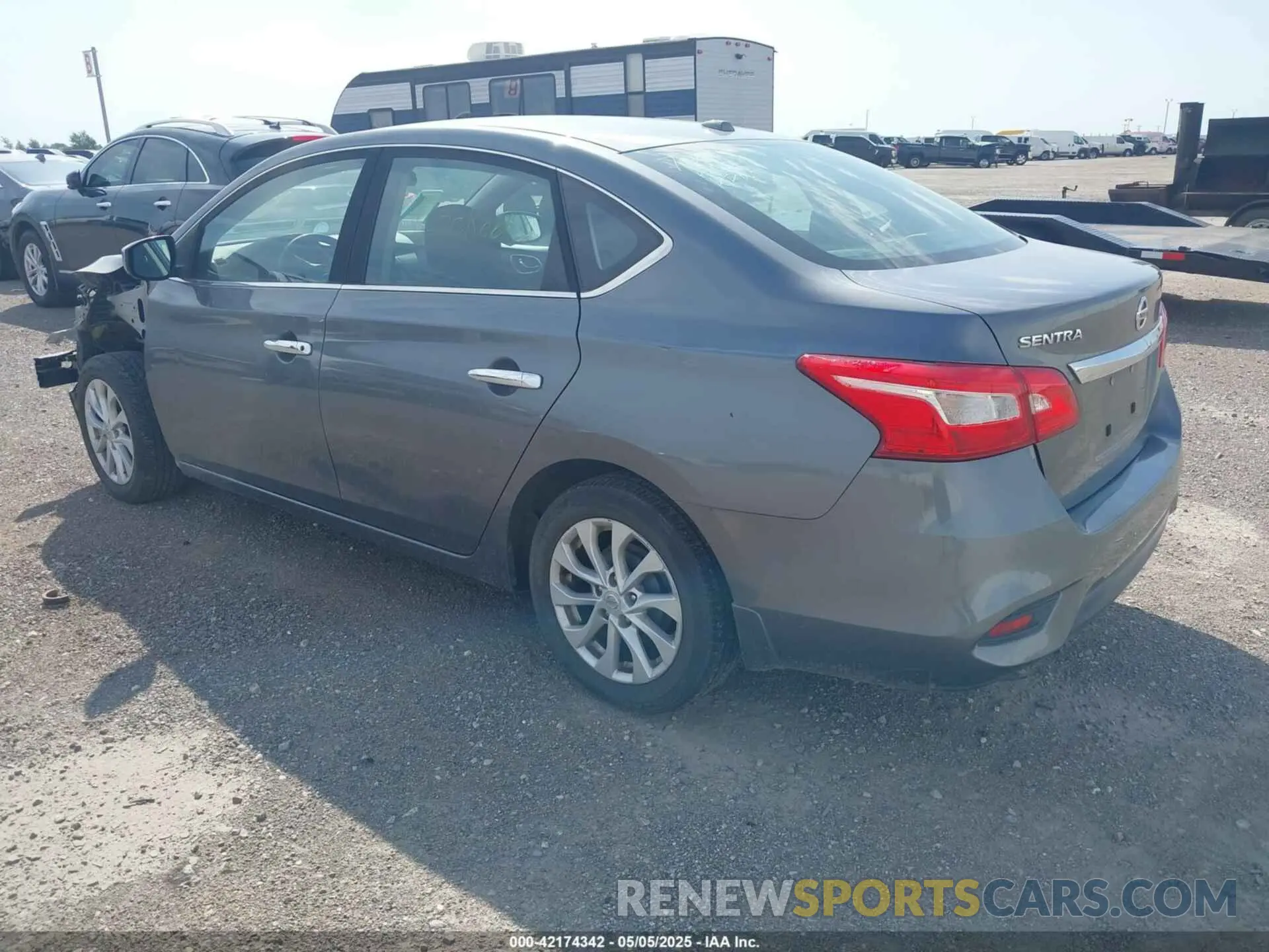 3 Photograph of a damaged car 3N1AB7APXKL607003 NISSAN SENTRA 2019