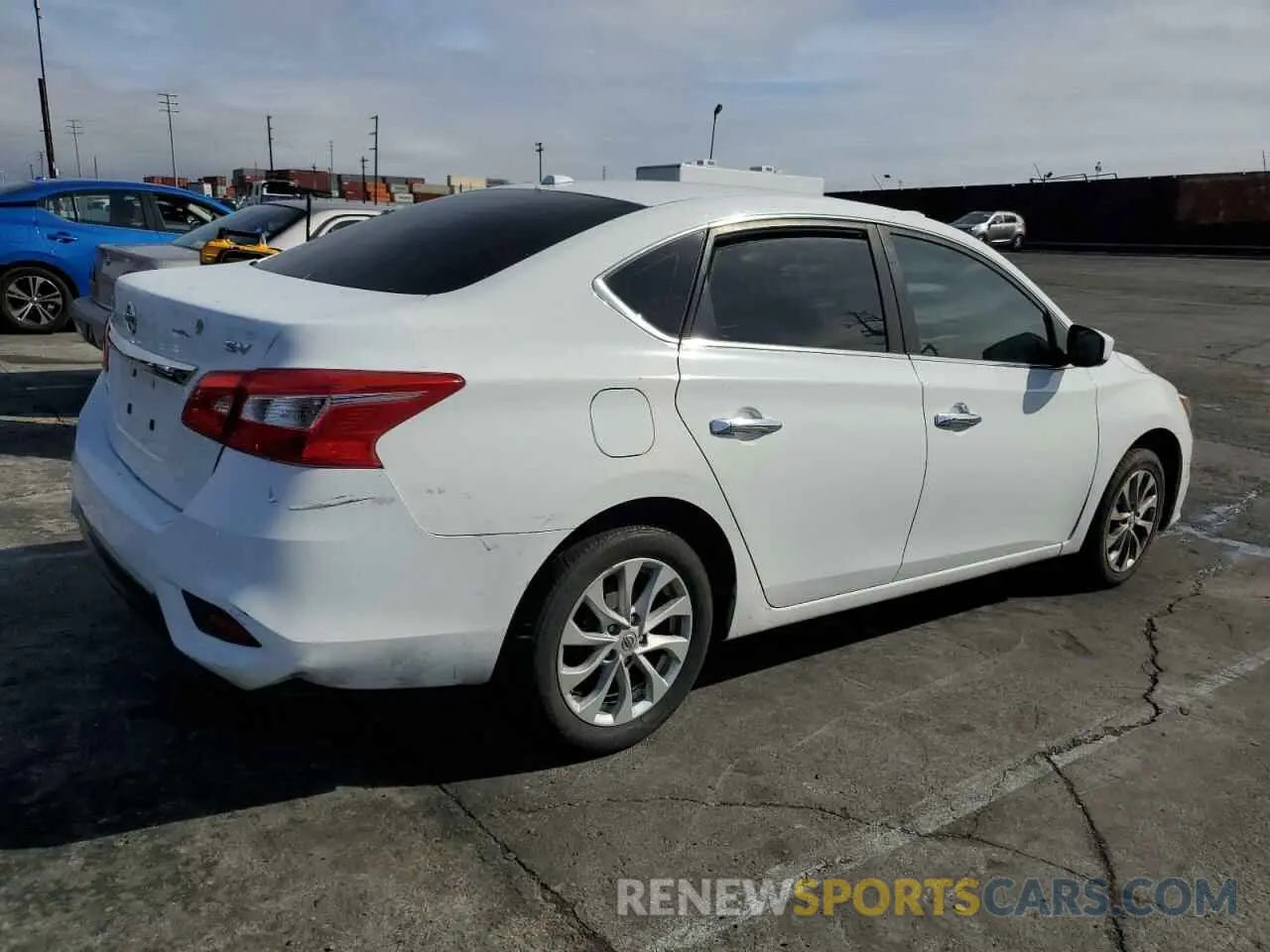 3 Photograph of a damaged car 3N1AB7APXKL612654 NISSAN SENTRA 2019