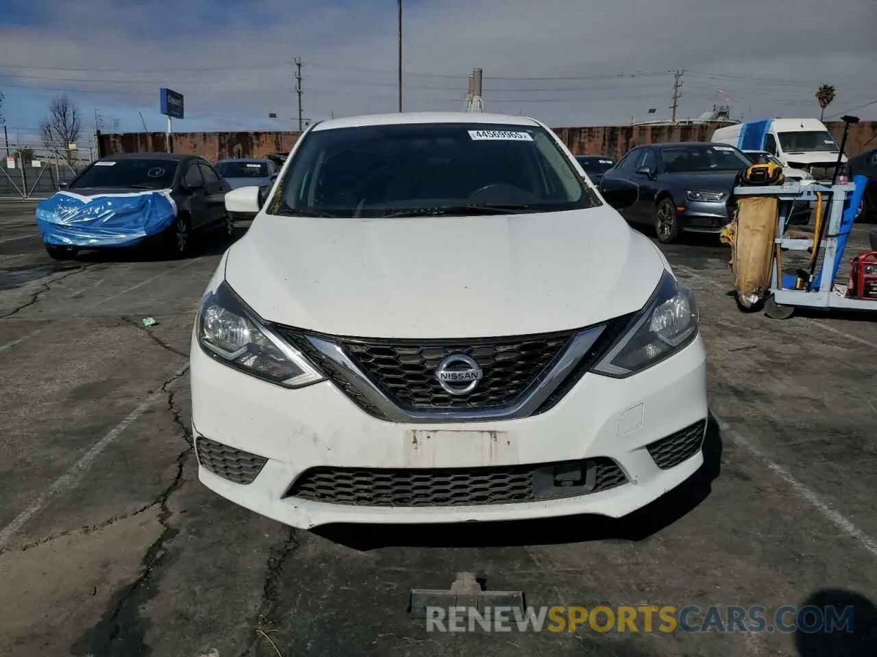 5 Photograph of a damaged car 3N1AB7APXKL612654 NISSAN SENTRA 2019