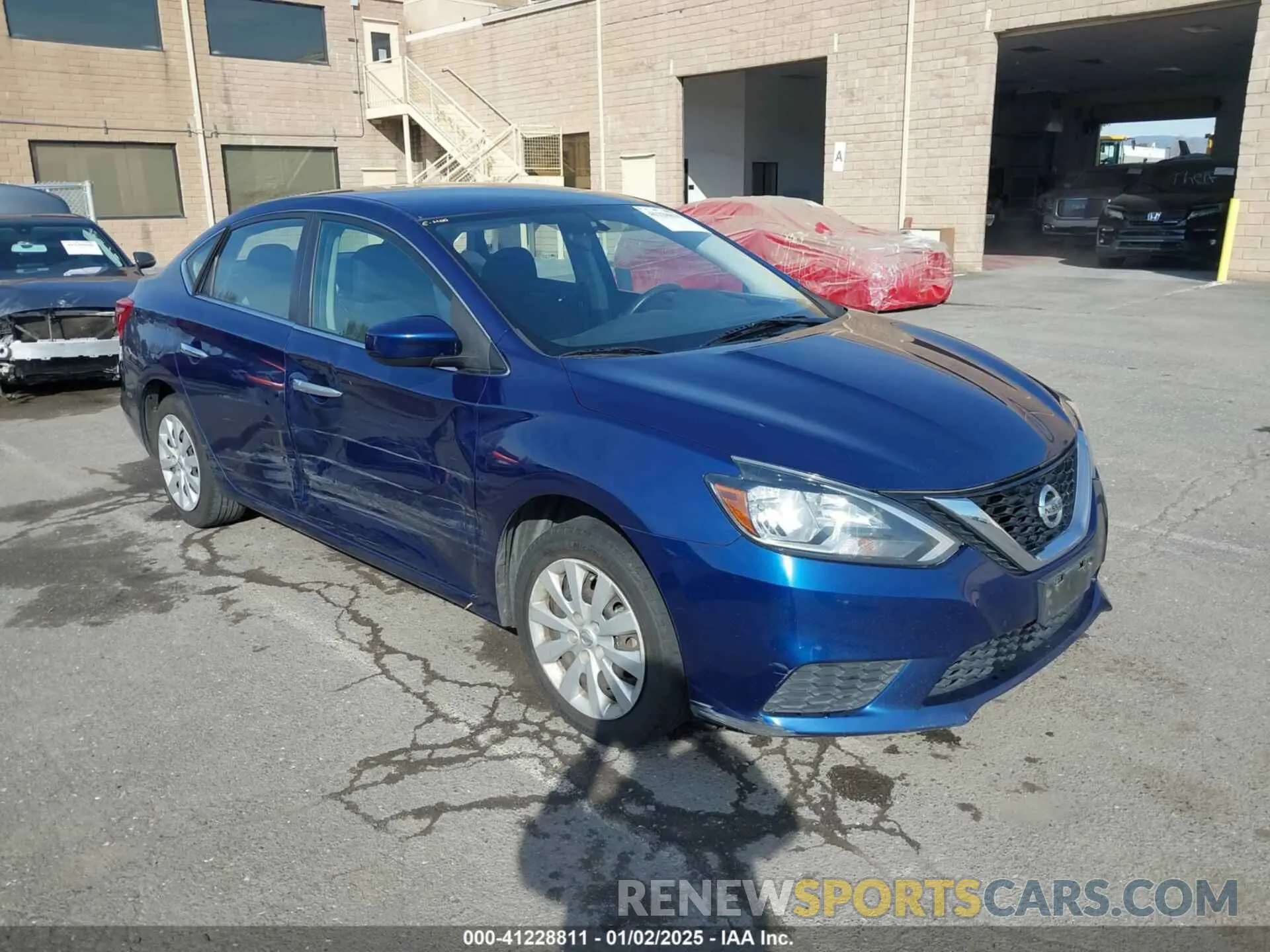 6 Photograph of a damaged car 3N1AB7APXKY204397 NISSAN SENTRA 2019