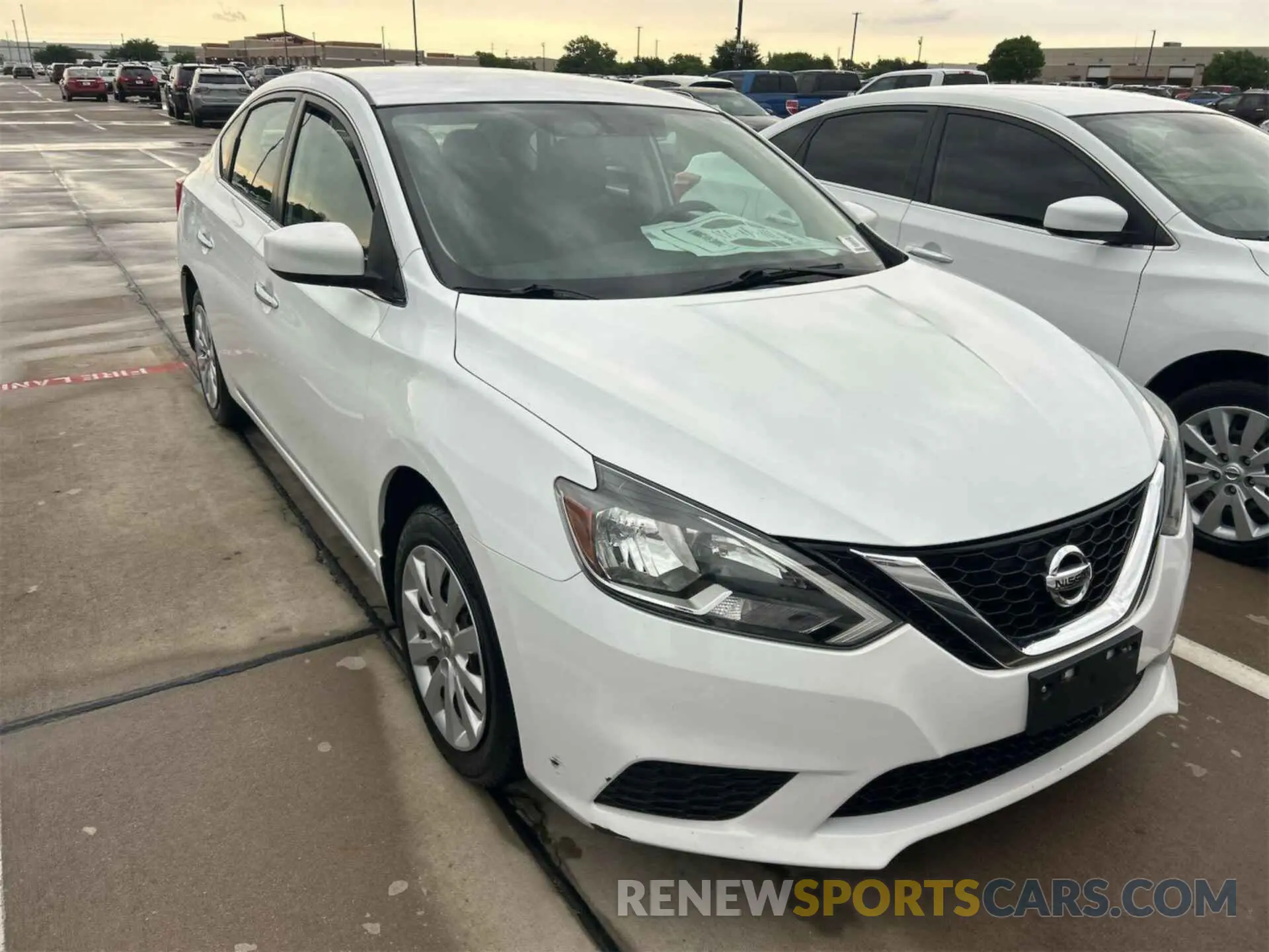 3 Photograph of a damaged car 3N1AB7APXKY211785 NISSAN SENTRA 2019