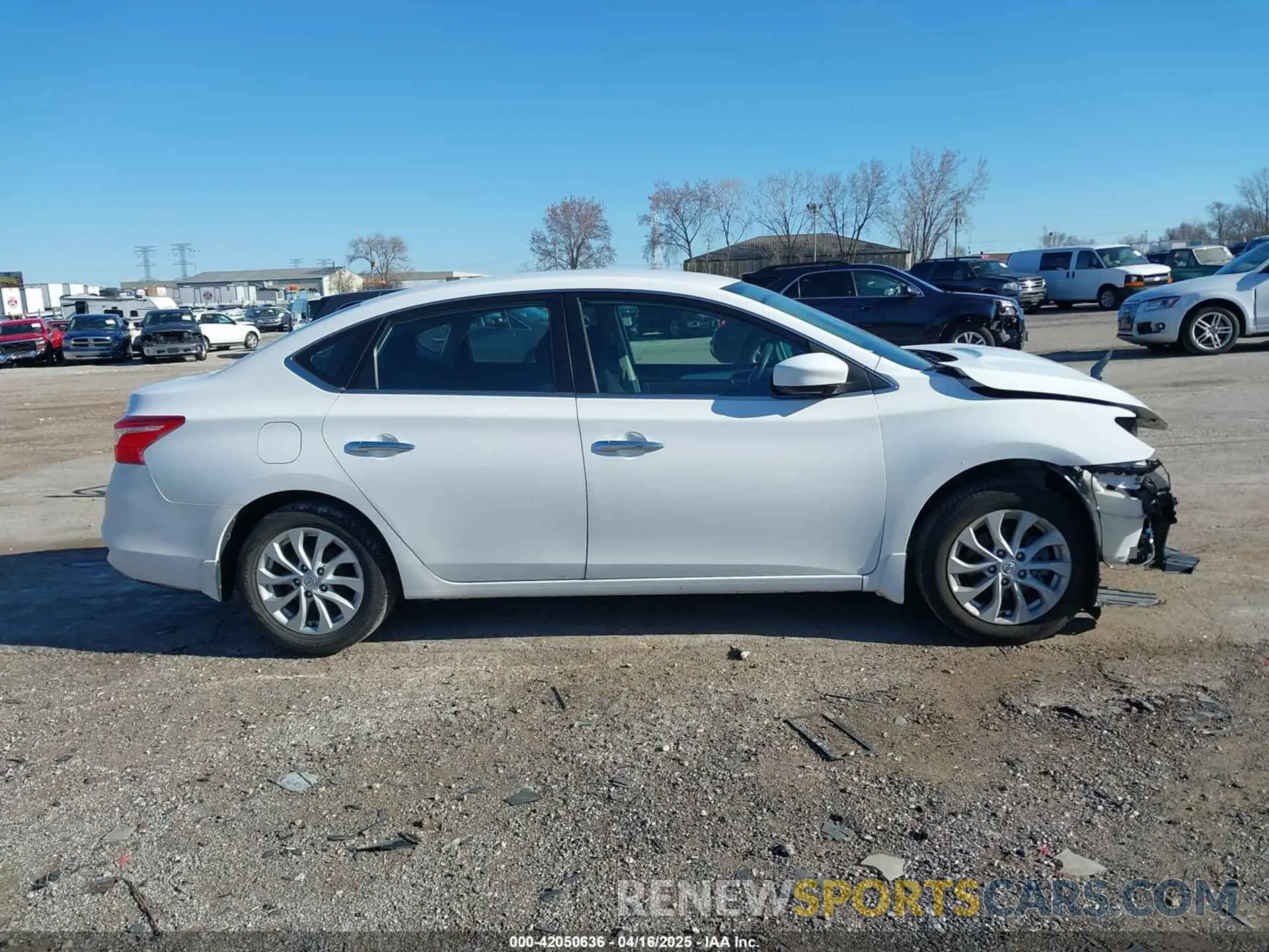 13 Photograph of a damaged car 3N1AB7APXKY216503 NISSAN SENTRA 2019