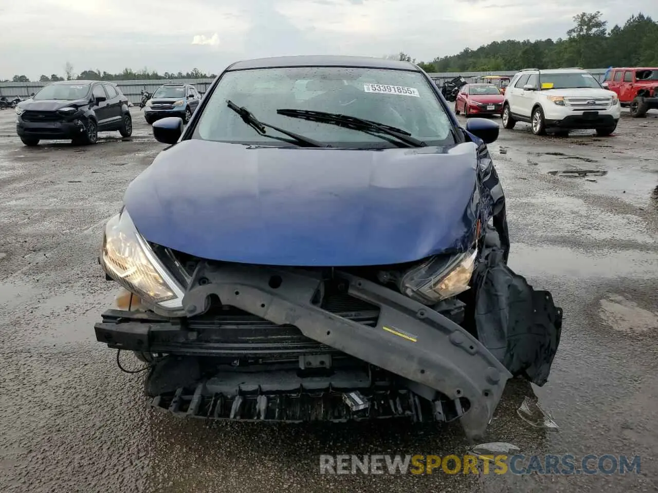 5 Photograph of a damaged car 3N1AB7APXKY220048 NISSAN SENTRA 2019