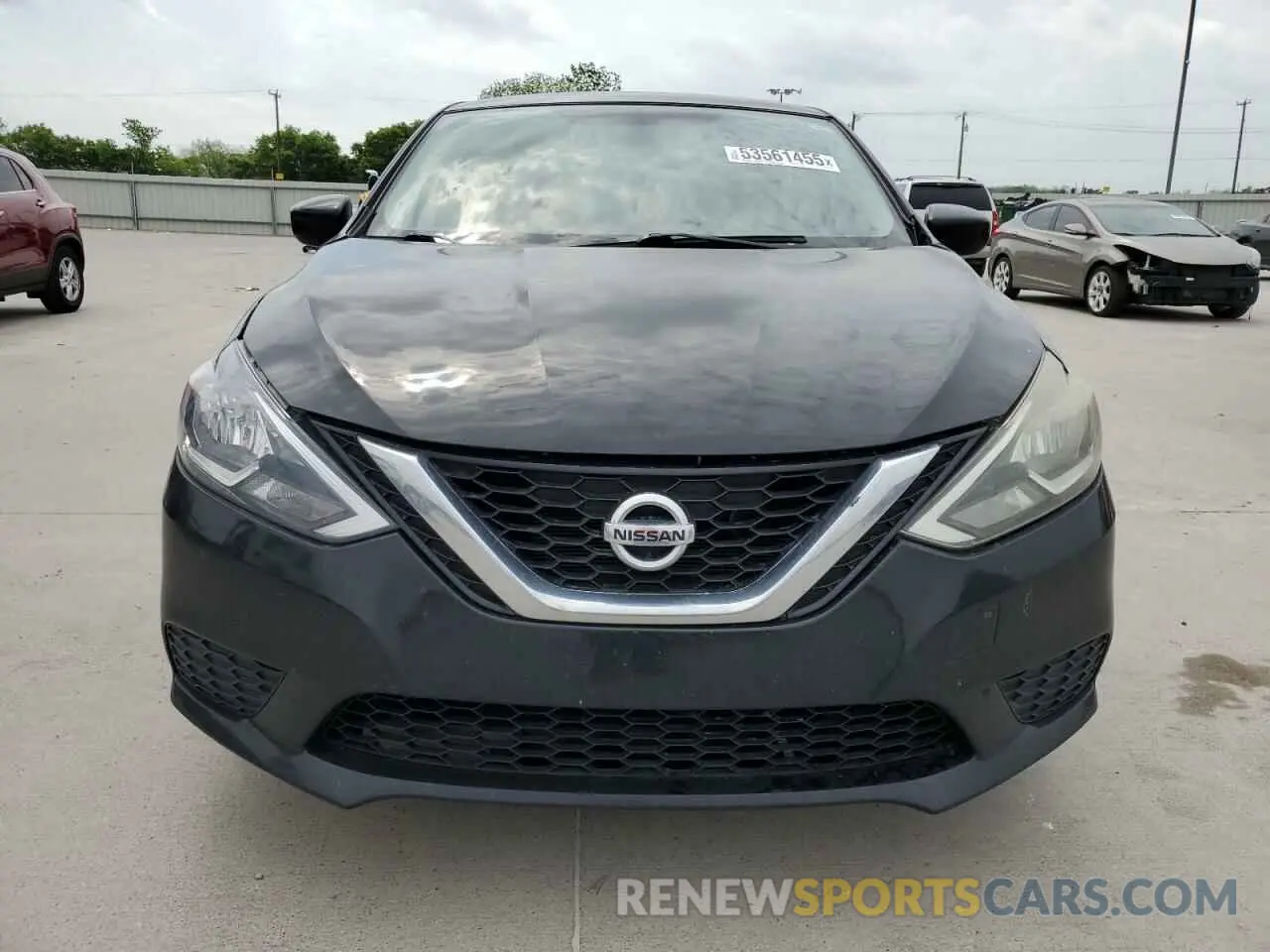 5 Photograph of a damaged car 3N1AB7APXKY236590 NISSAN SENTRA 2019