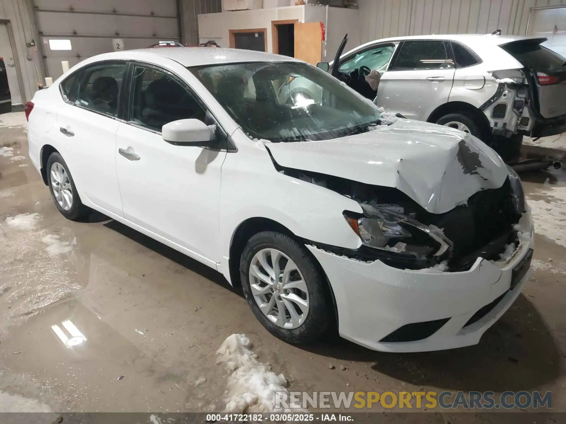 1 Photograph of a damaged car 3N1AB7APXKY240431 NISSAN SENTRA 2019
