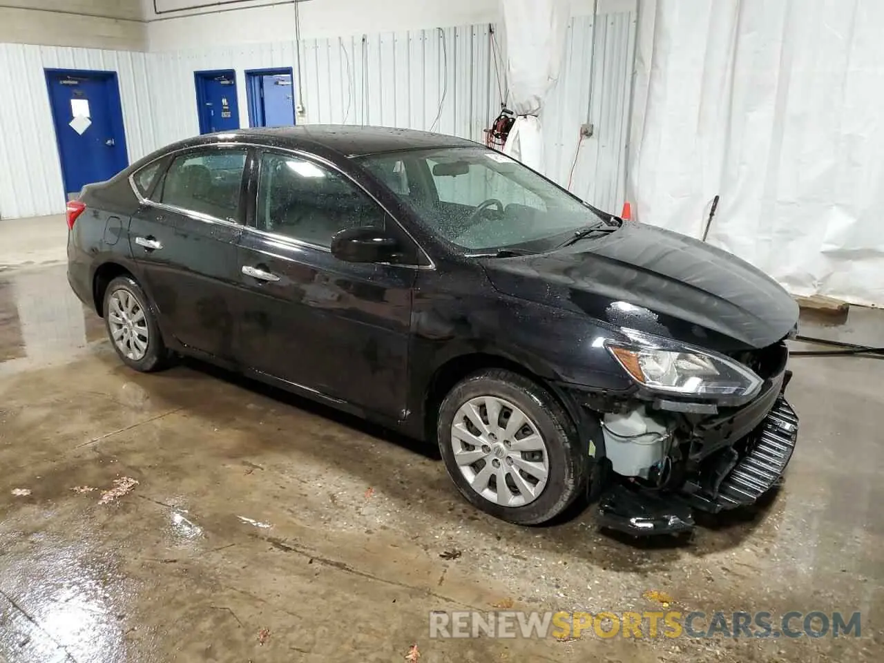 4 Photograph of a damaged car 3N1AB7APXKY243085 NISSAN SENTRA 2019