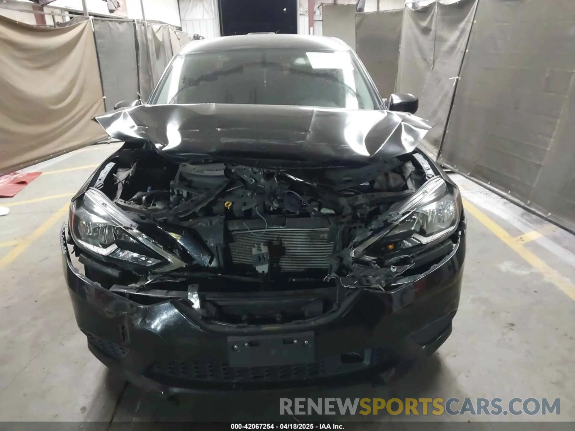 12 Фотография поврежденного автомобиля 3N1AB7APXKY255527 NISSAN SENTRA 2019
