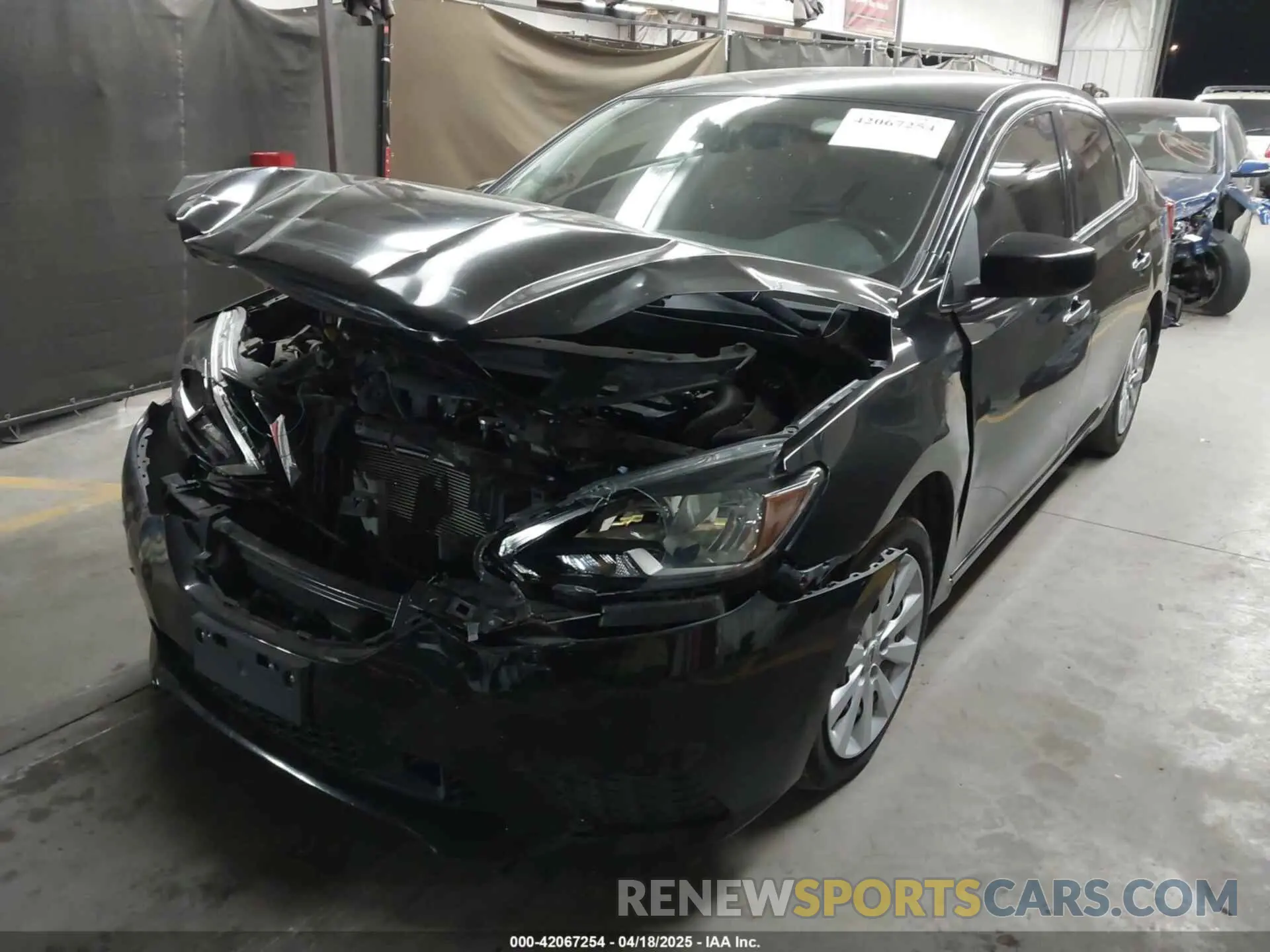 2 Фотография поврежденного автомобиля 3N1AB7APXKY255527 NISSAN SENTRA 2019