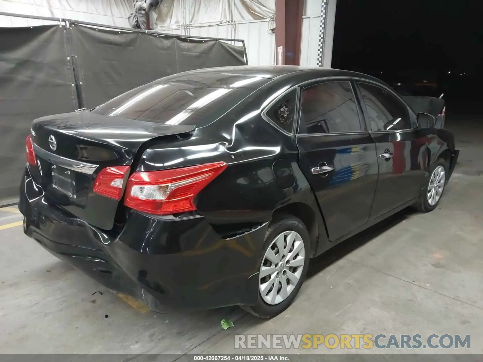 4 Фотография поврежденного автомобиля 3N1AB7APXKY255527 NISSAN SENTRA 2019