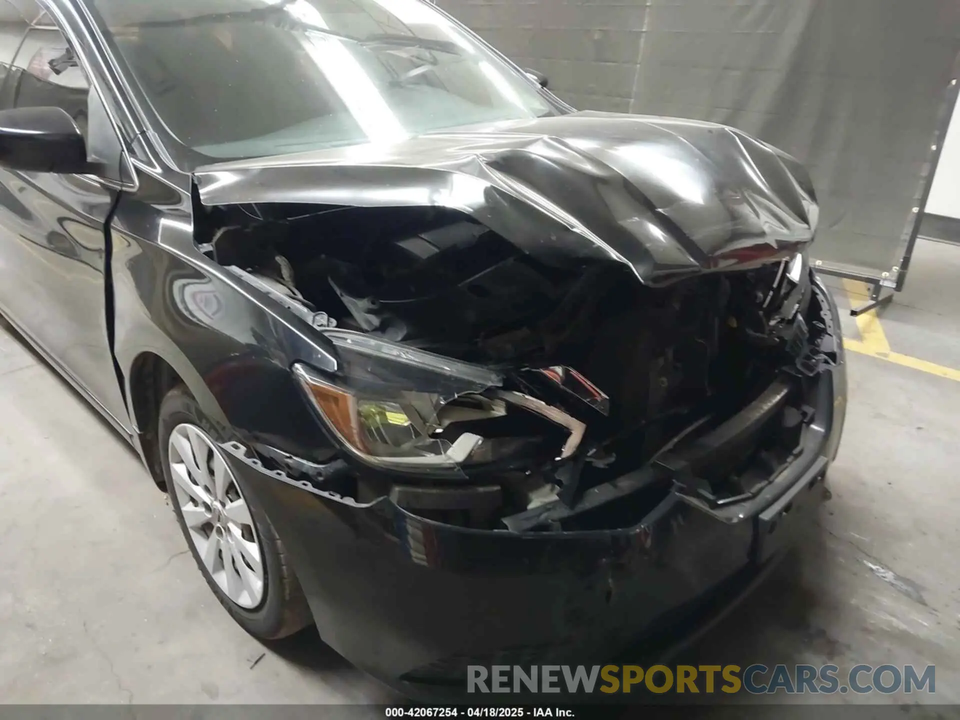 6 Фотография поврежденного автомобиля 3N1AB7APXKY255527 NISSAN SENTRA 2019