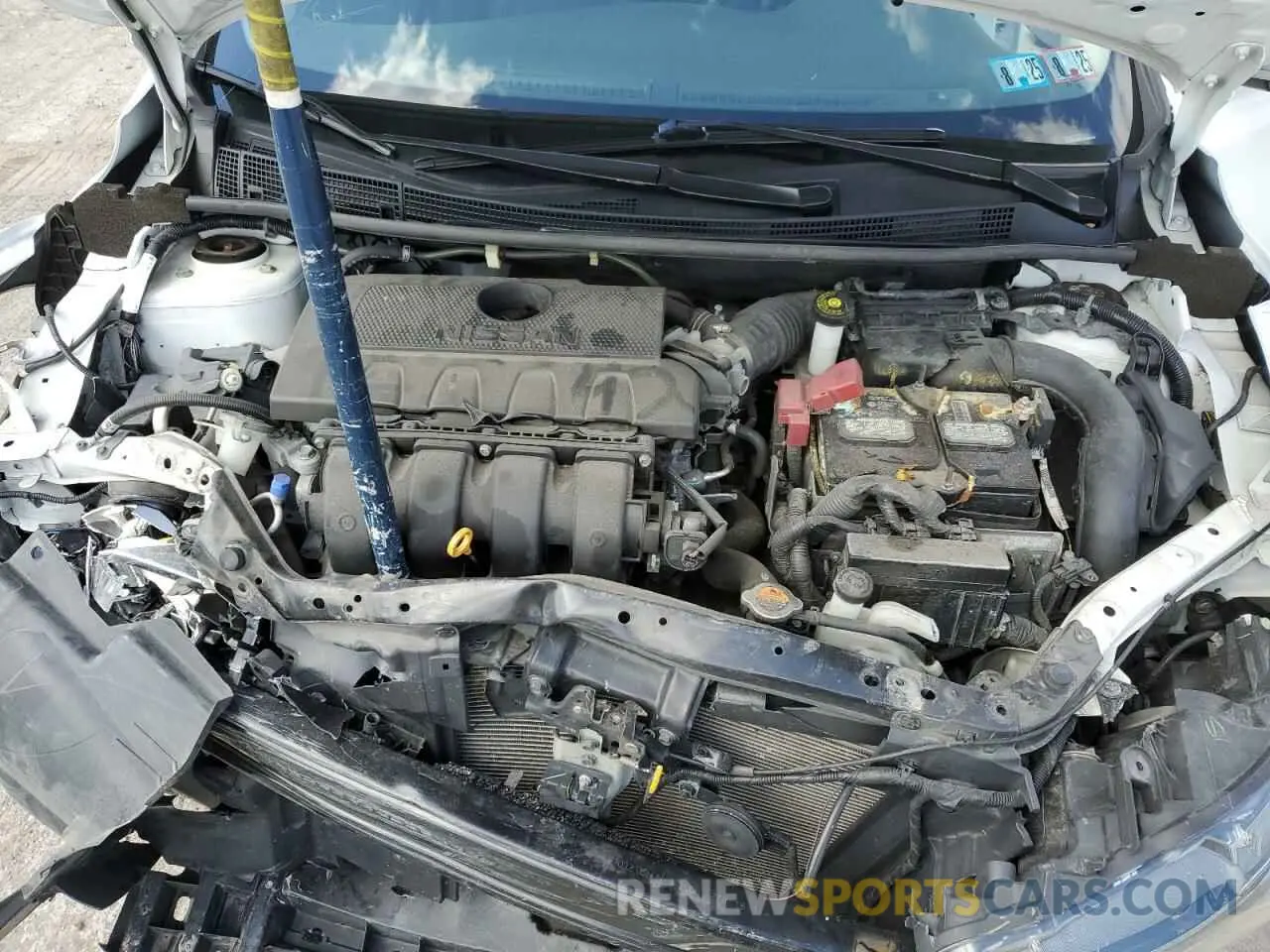 11 Photograph of a damaged car 3N1AB7APXKY258606 NISSAN SENTRA 2019