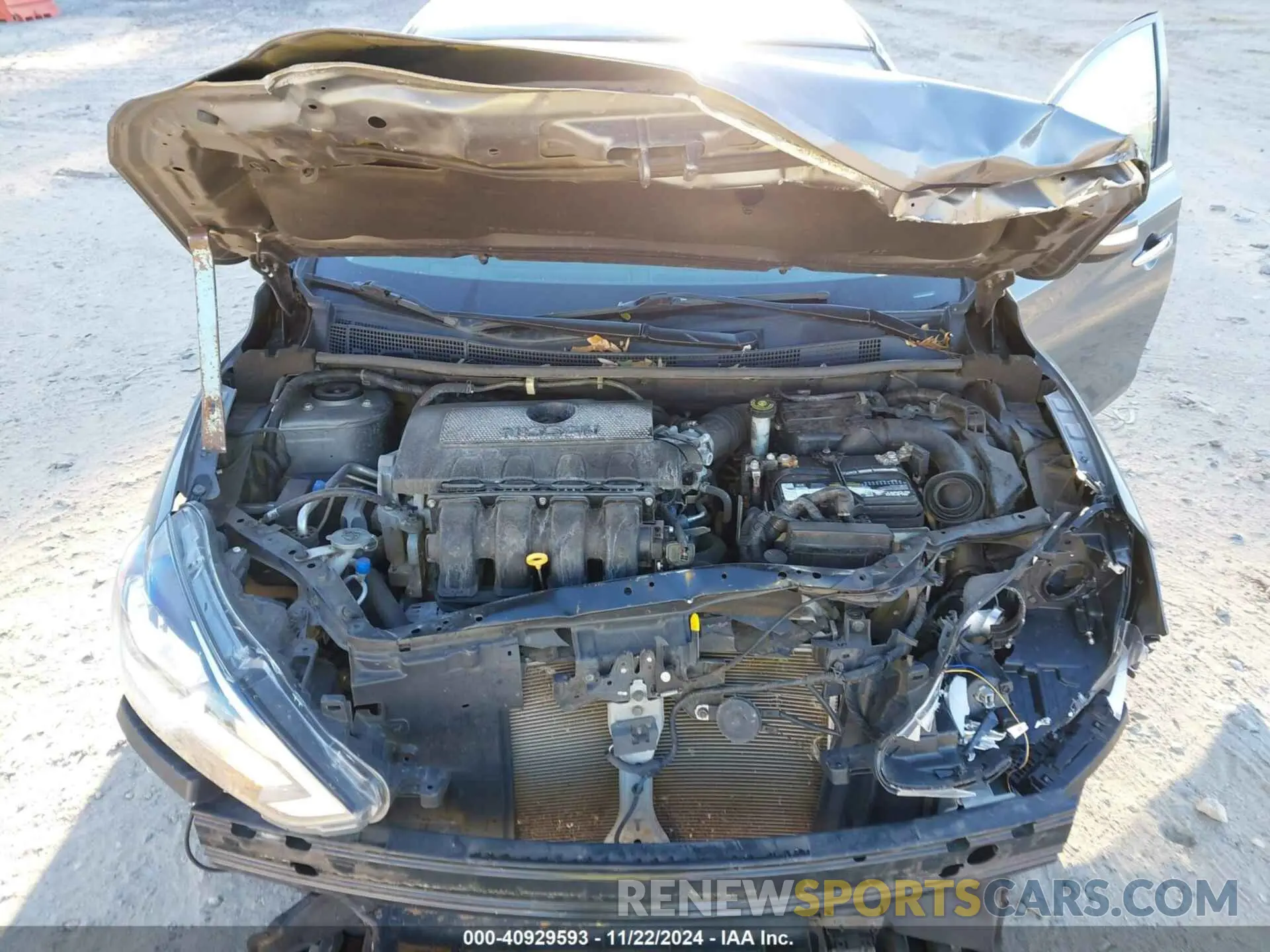 10 Photograph of a damaged car 3N1AB7APXKY265054 NISSAN SENTRA 2019