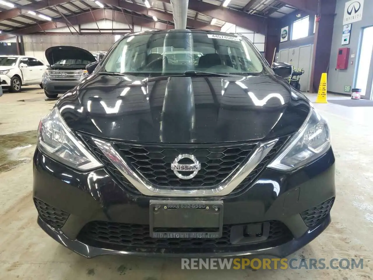 5 Photograph of a damaged car 3N1AB7APXKY267130 NISSAN SENTRA 2019