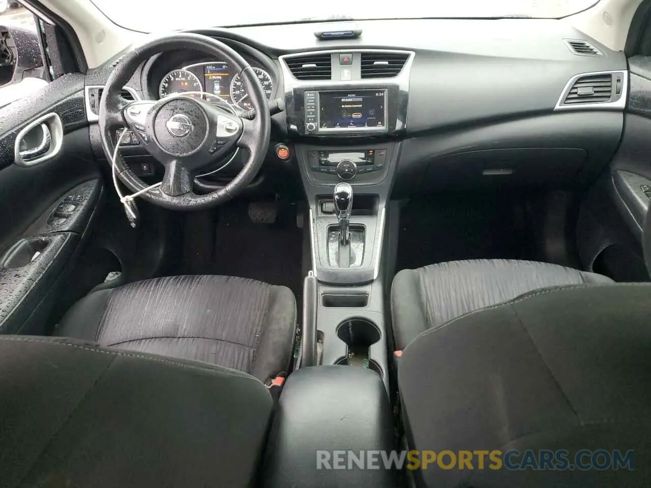 8 Фотография поврежденного автомобиля 3N1AB7APXKY288513 NISSAN SENTRA 2019
