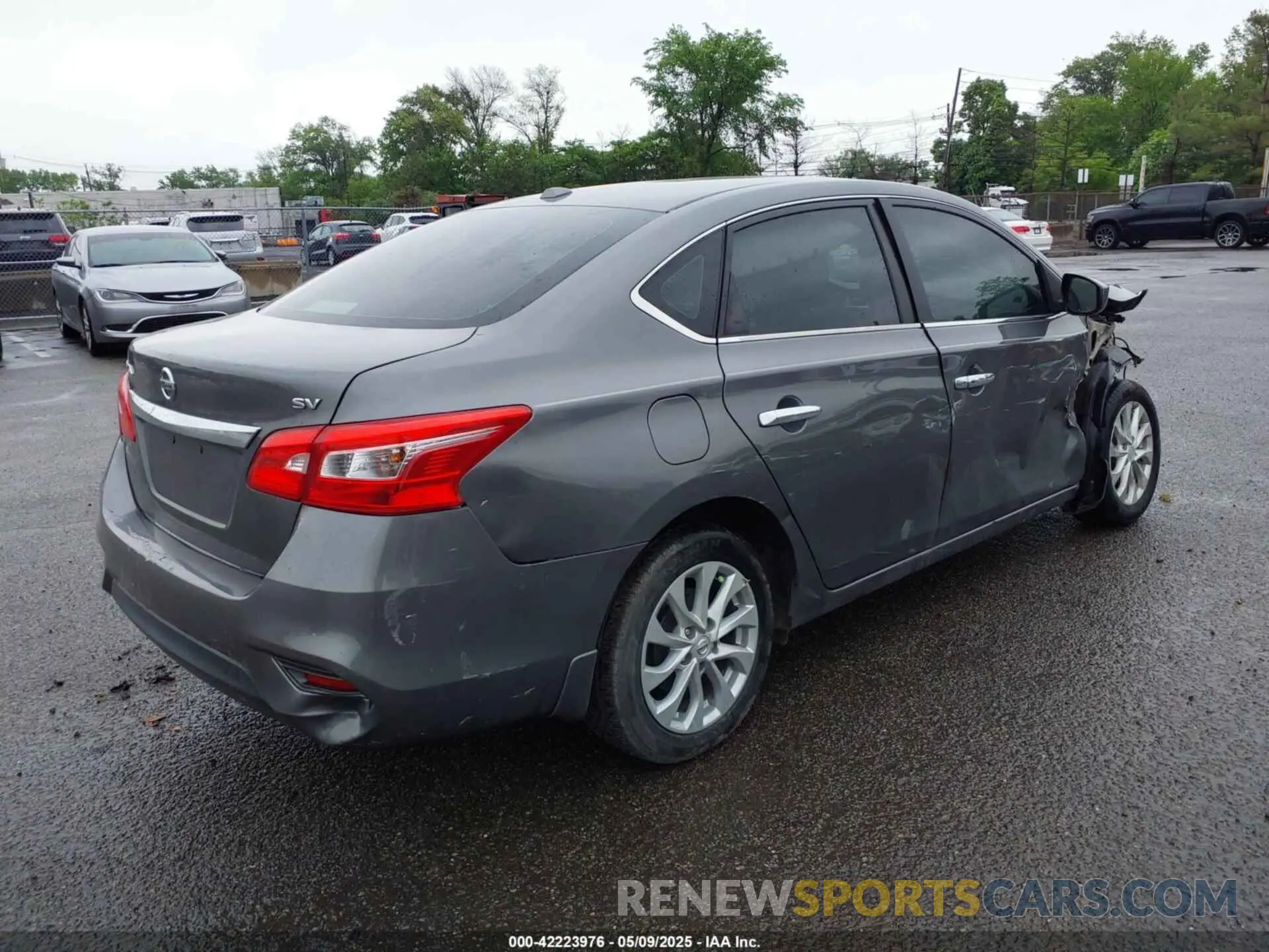 4 Фотография поврежденного автомобиля 3N1AB7APXKY295347 NISSAN SENTRA 2019