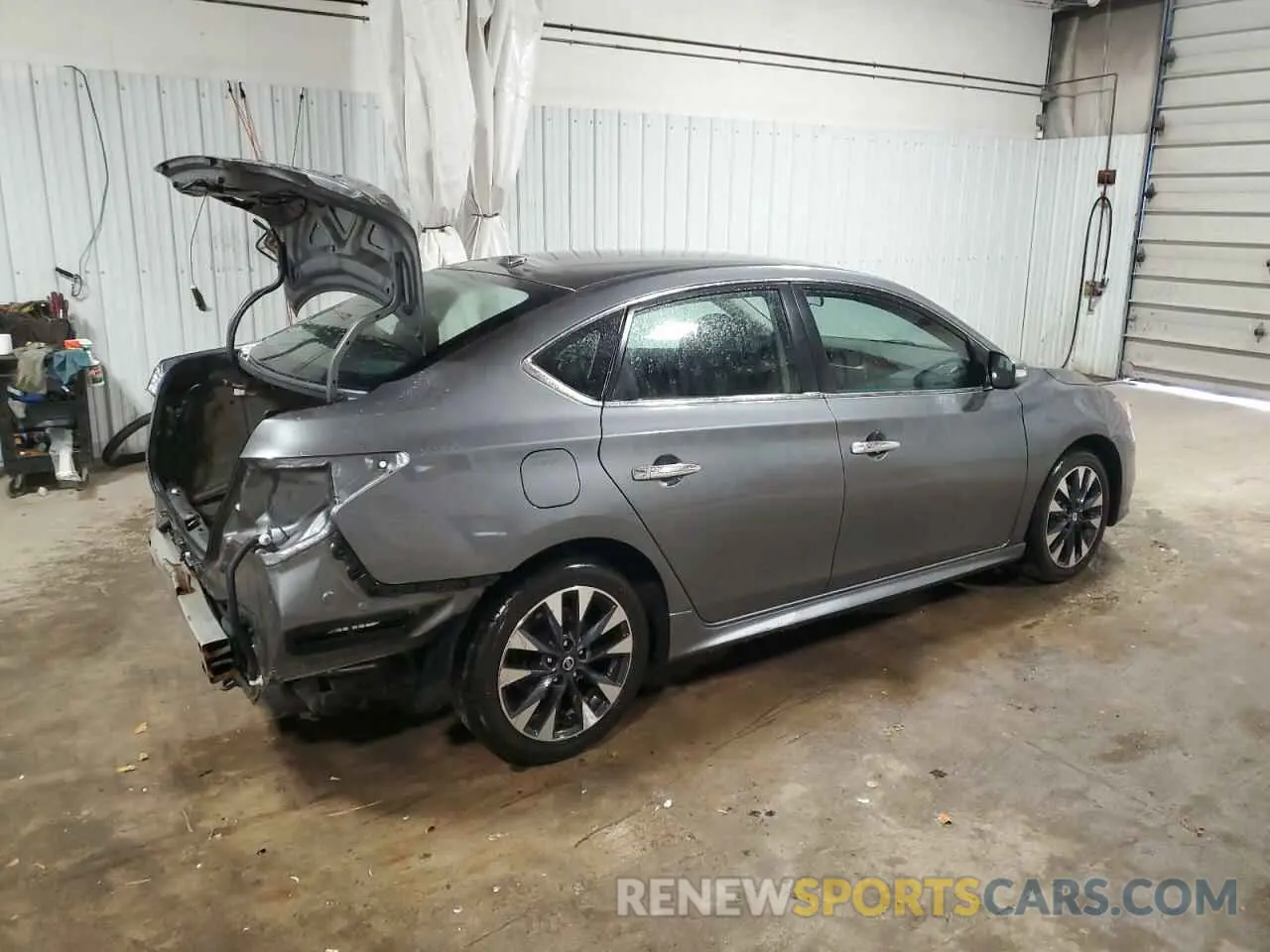 3 Photograph of a damaged car 3N1AB7APXKY317783 NISSAN SENTRA 2019
