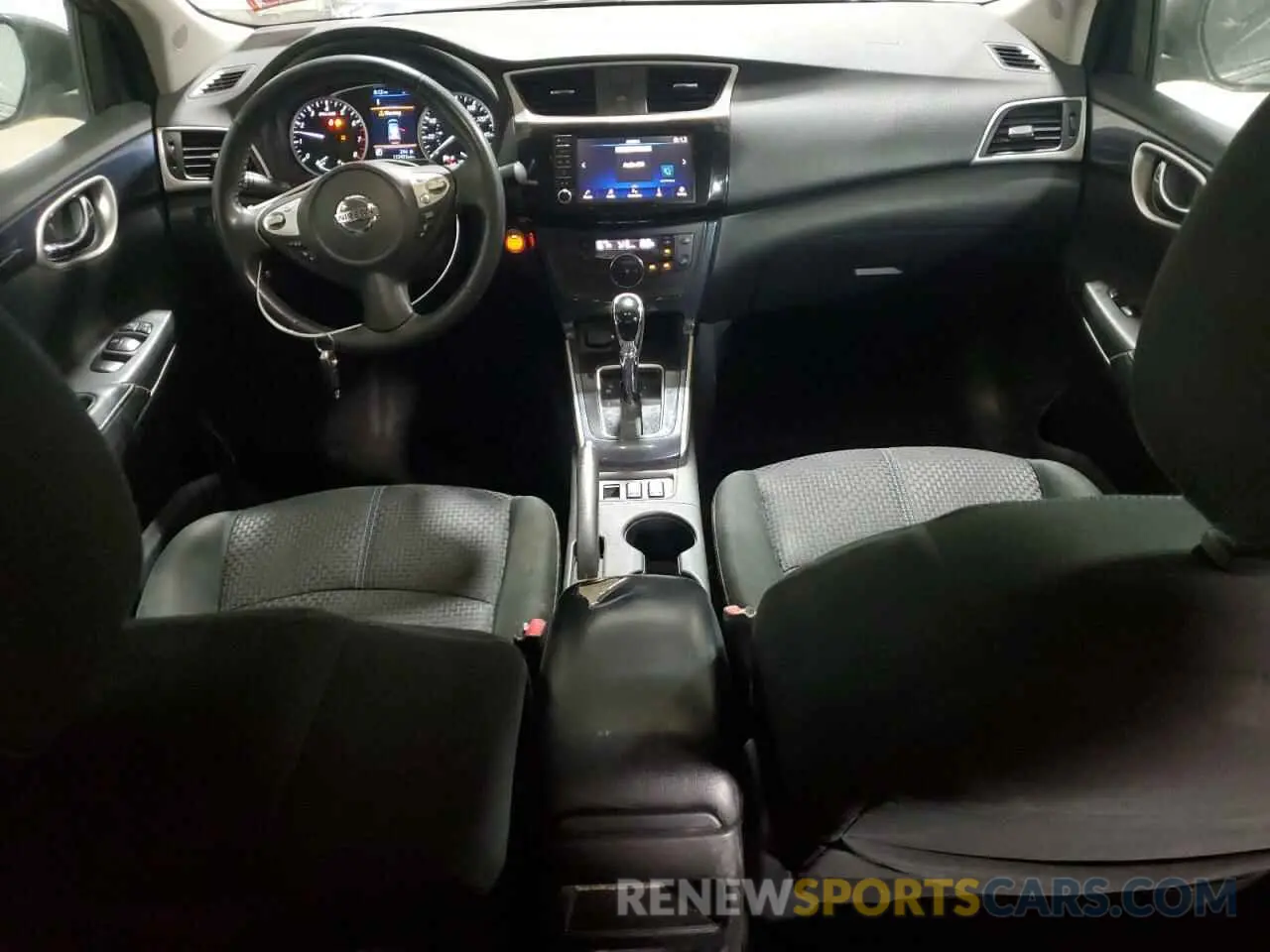 8 Photograph of a damaged car 3N1AB7APXKY317783 NISSAN SENTRA 2019