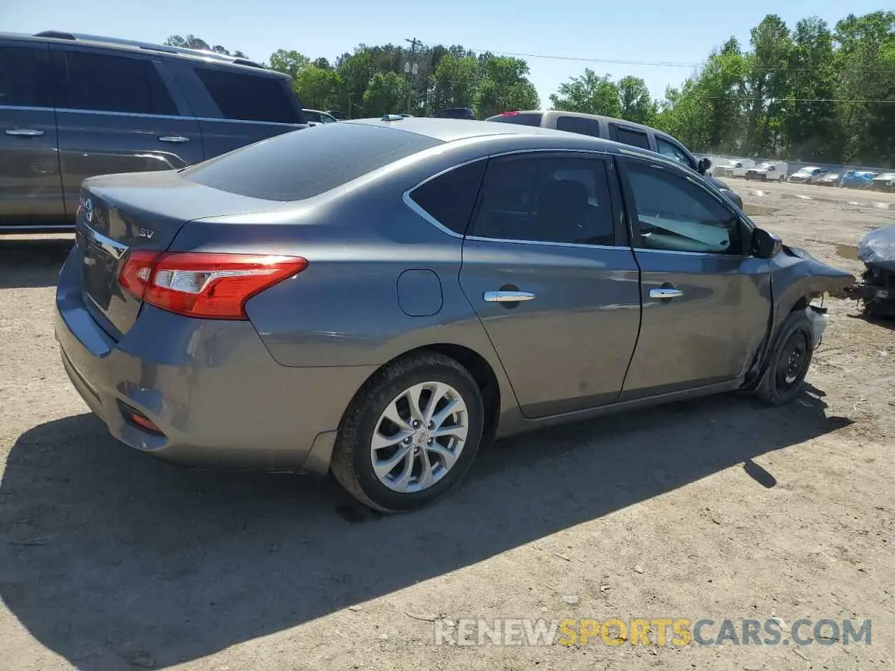 3 Фотография поврежденного автомобиля 3N1AB7APXKY326287 NISSAN SENTRA 2019