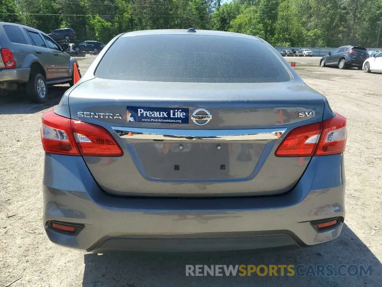 6 Фотография поврежденного автомобиля 3N1AB7APXKY326287 NISSAN SENTRA 2019