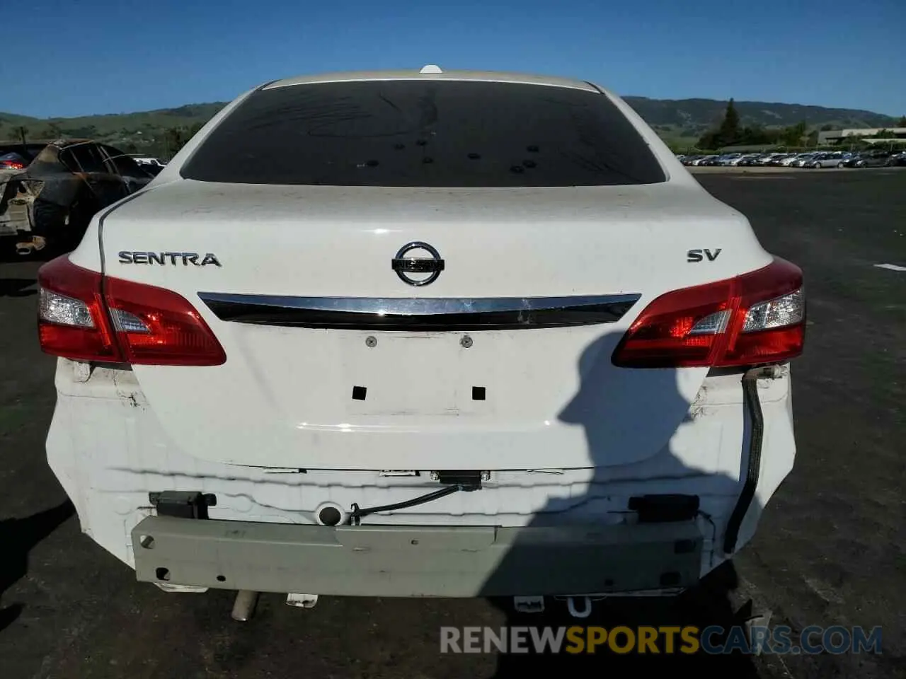 6 Photograph of a damaged car 3N1AB7APXKY349178 NISSAN SENTRA 2019