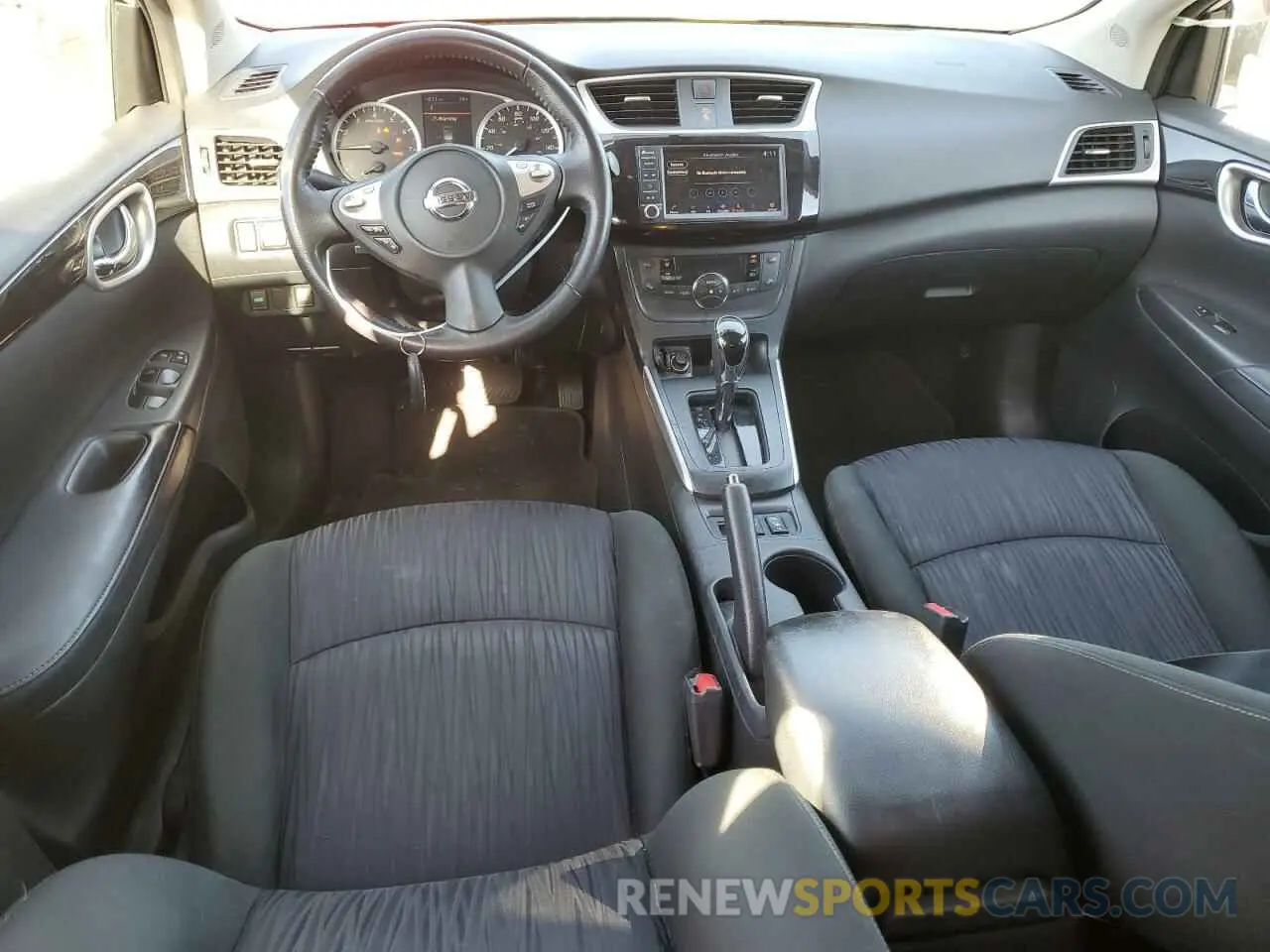 8 Photograph of a damaged car 3N1AB7APXKY349178 NISSAN SENTRA 2019