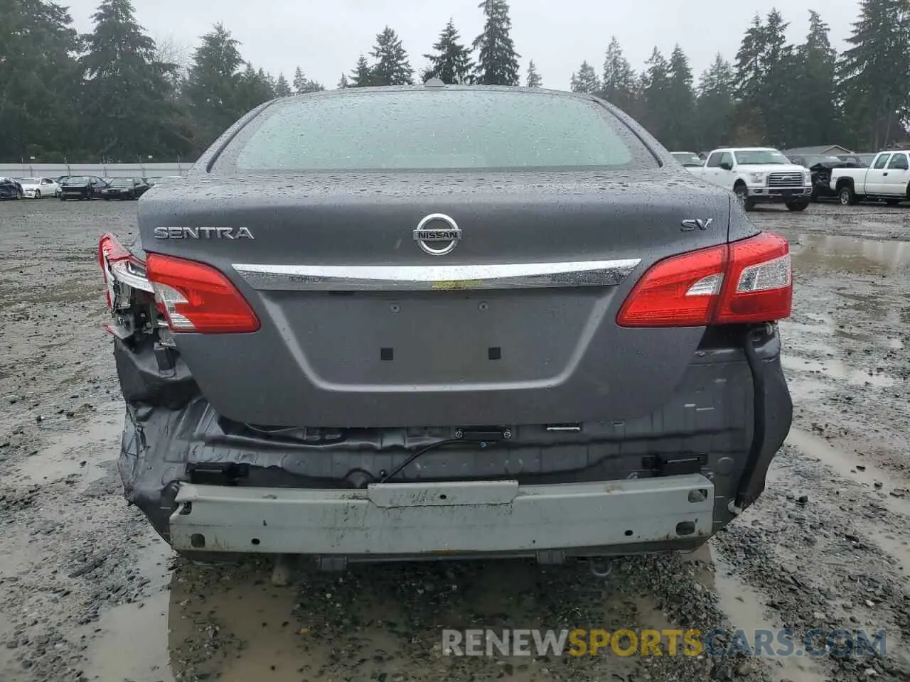 6 Photograph of a damaged car 3N1AB7APXKY353005 NISSAN SENTRA 2019